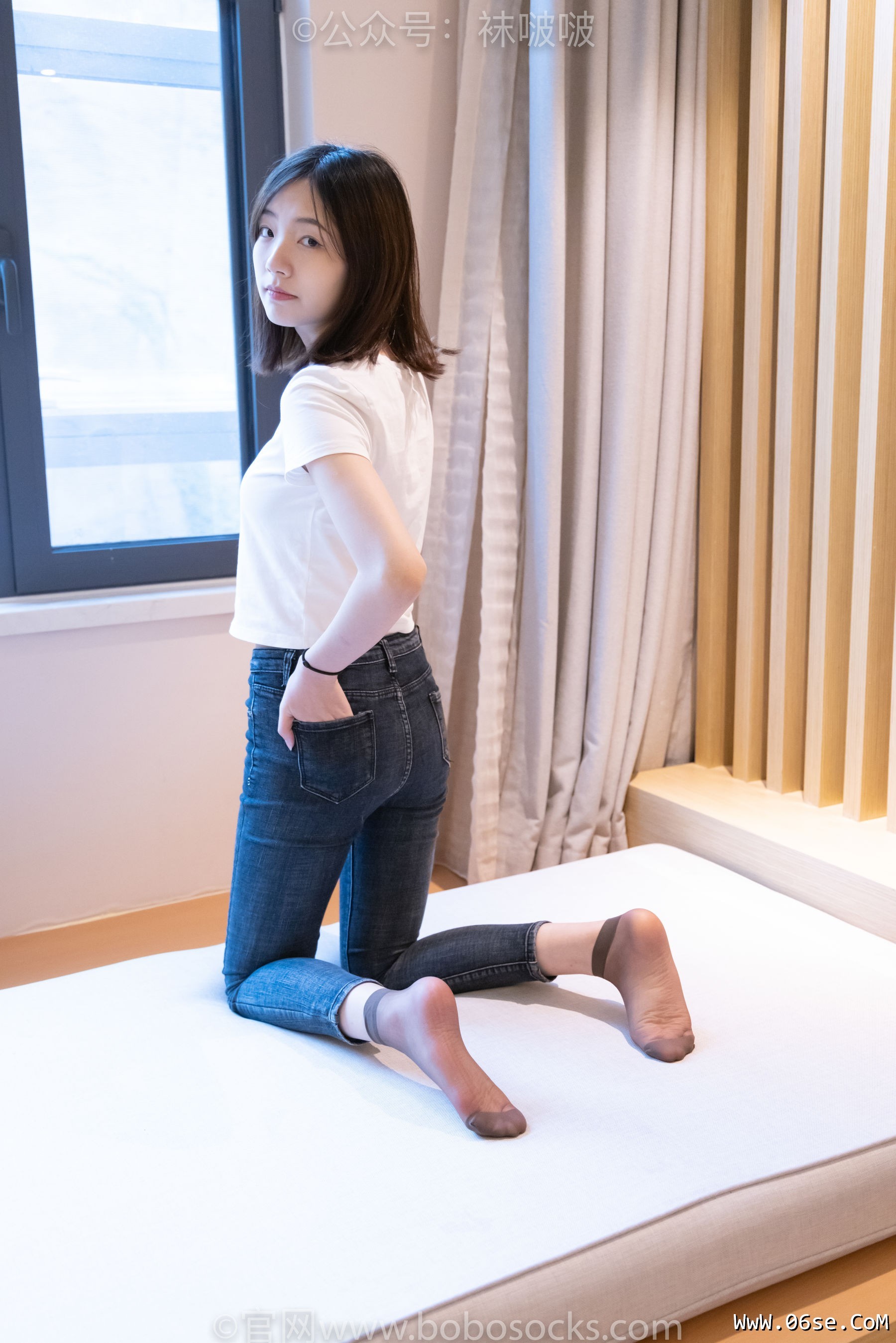 图片[100]-BoBoSocks袜啵啵 No.063 小甜豆-平底鞋、短肉丝、短咖啡丝、裸足[155P]-六色网
