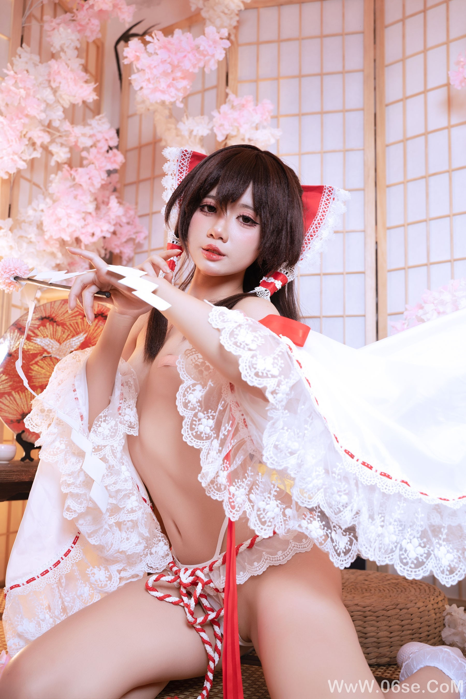 图片[21]-PoppaChan – Reimu Hakurei[40P]-六色网