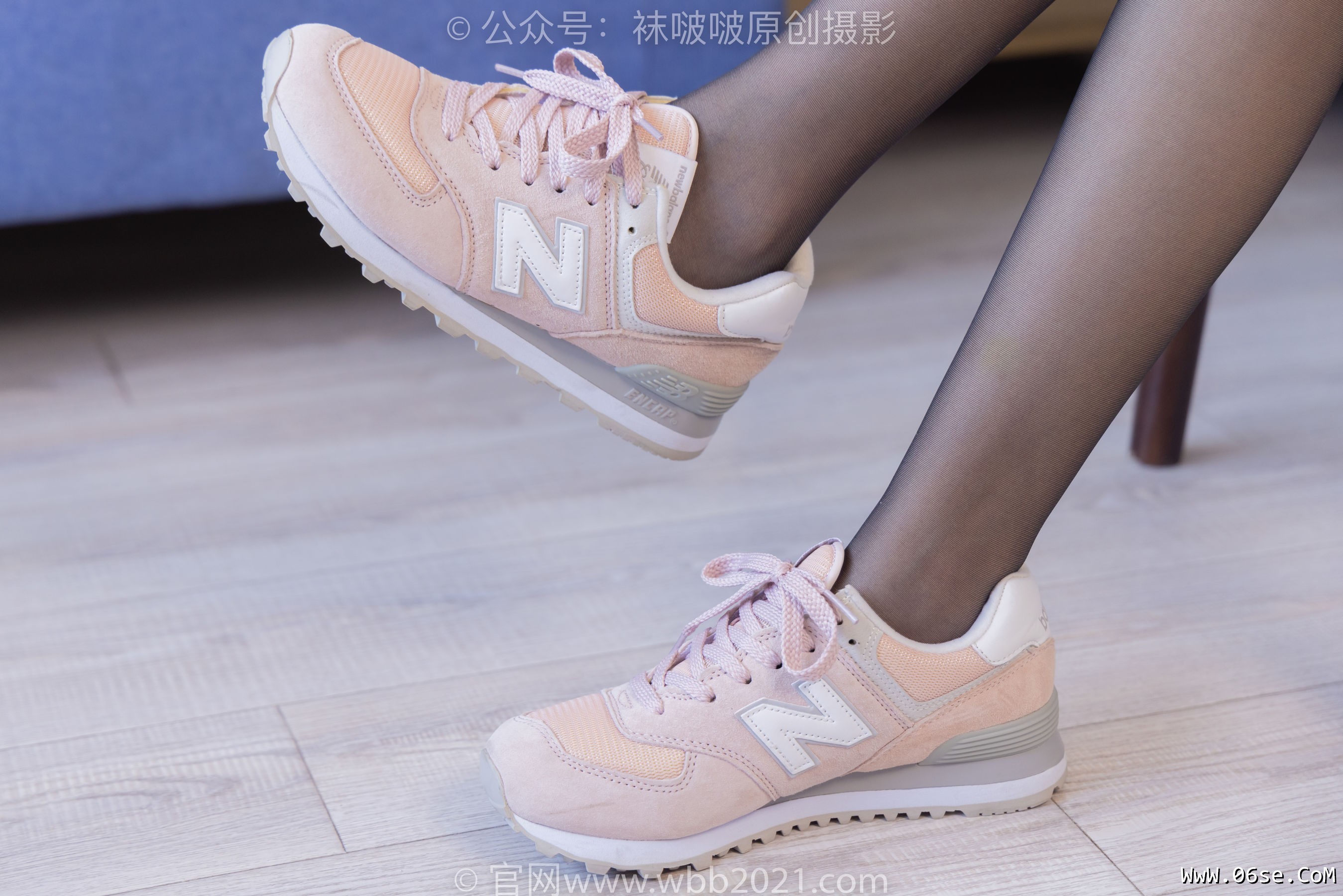 图片[31]-BoBoSocks袜啵啵 No.317 小甜豆 -运动鞋、可拆卸牛仔裤、粉色棉袜、黑丝、裤里丝[140P]-六色网
