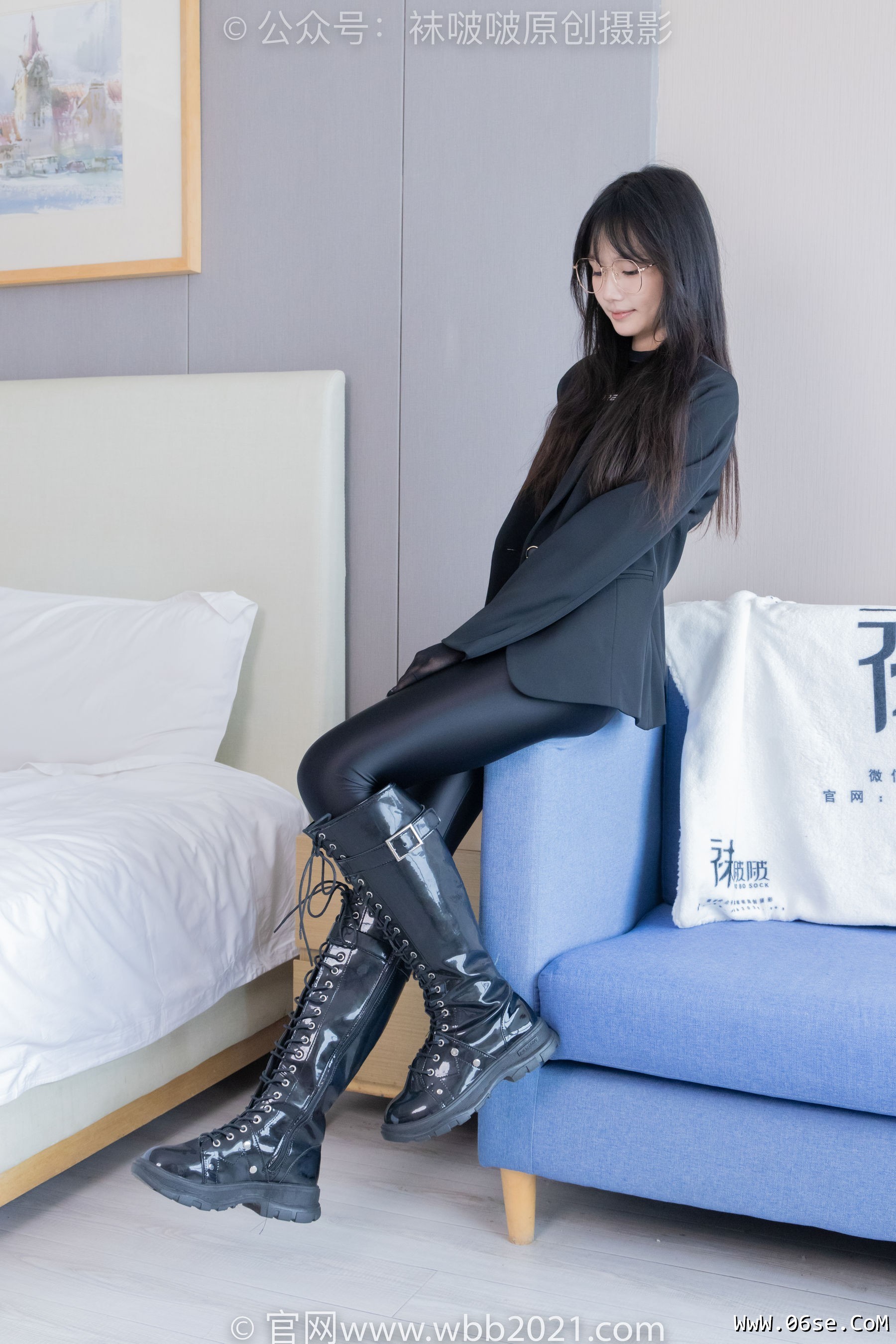 图片[62]-BoBoSocks袜啵啵 No.423 甜甜圈 -长靴、黑丝、连体衣裤里丝[145P]-六色网