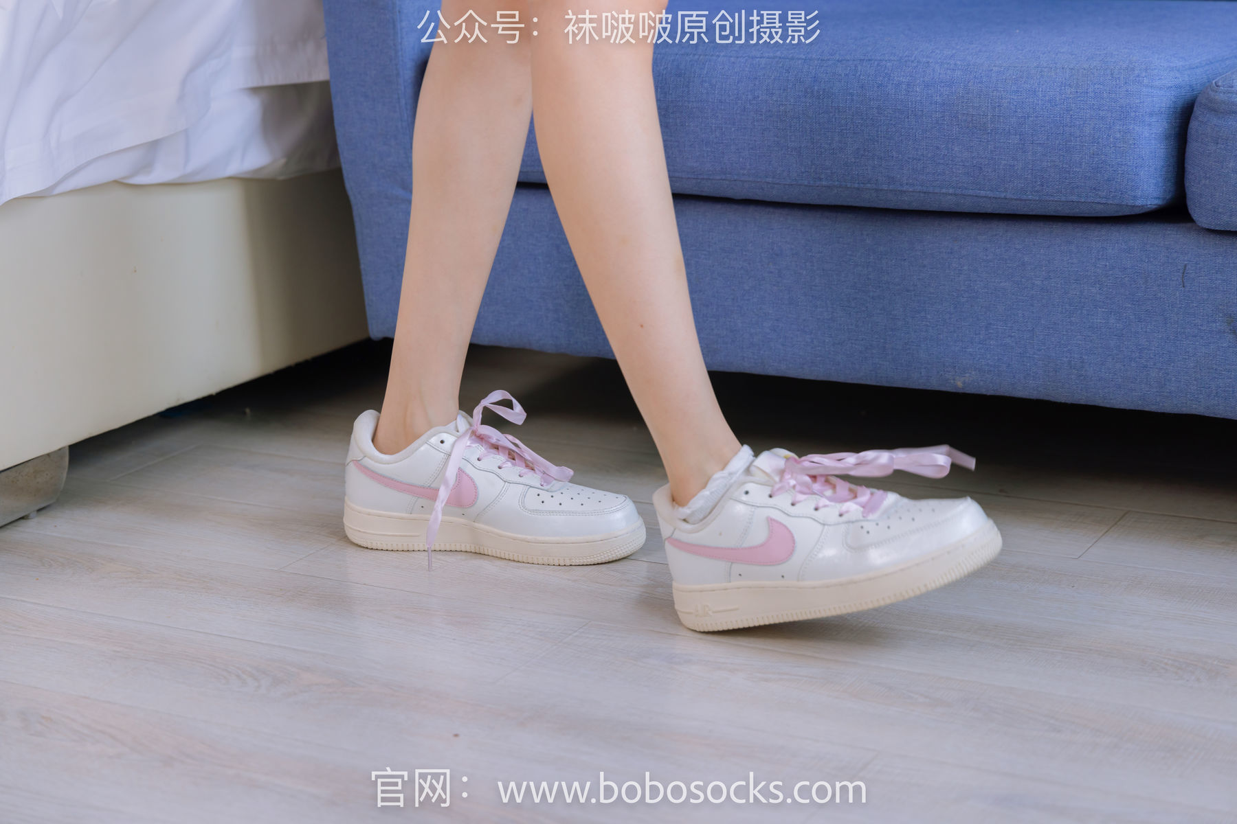 图片[7]-BoBoSocks袜啵啵 No.147 稚予-空军一号板鞋、白棉袜、体操服[139P]-六色网