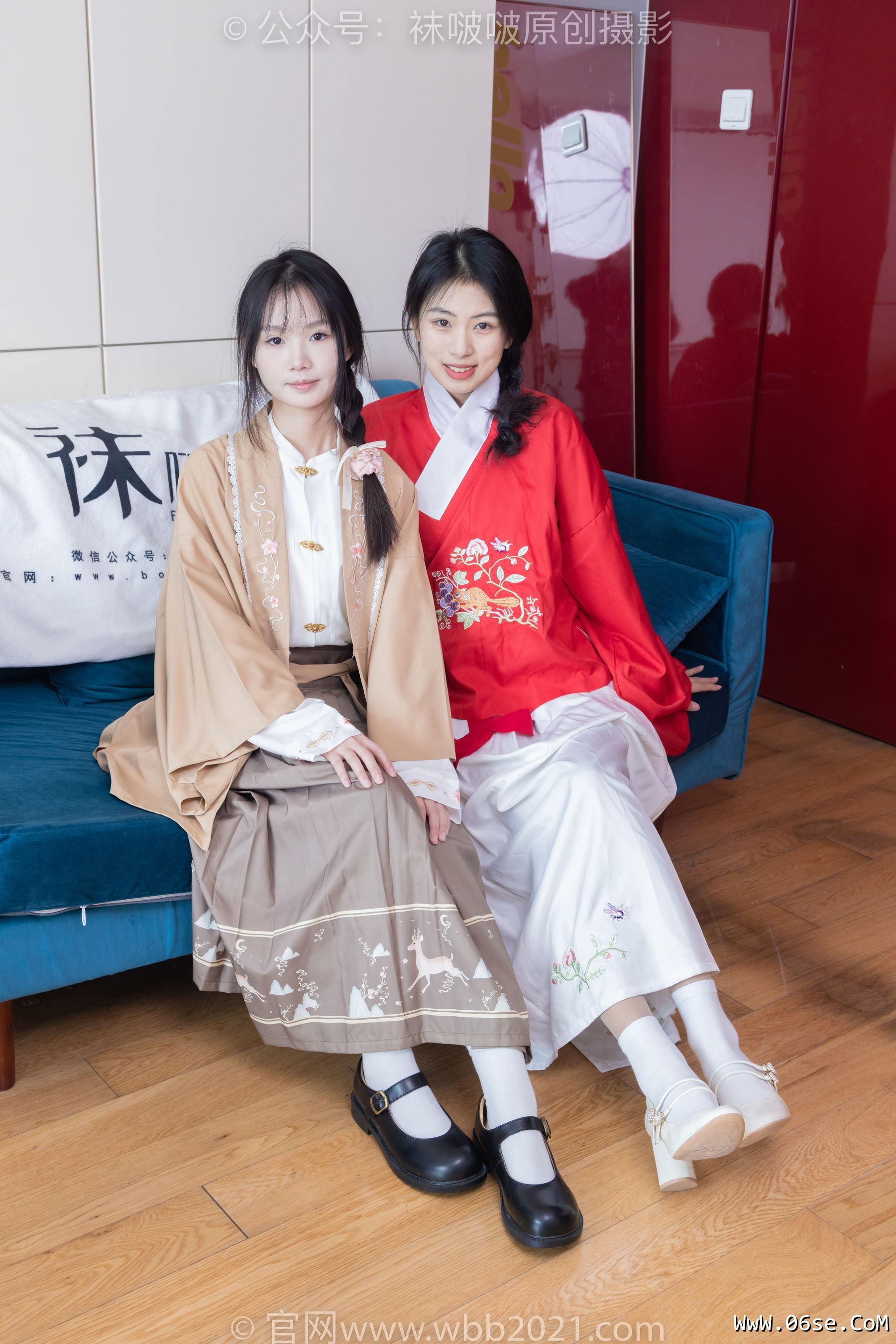 图片[71]-BoBoSocks袜啵啵 No.400 奶油&甜甜圈 -两双高跟鞋、白棉袜、肉丝[158P]-六色网