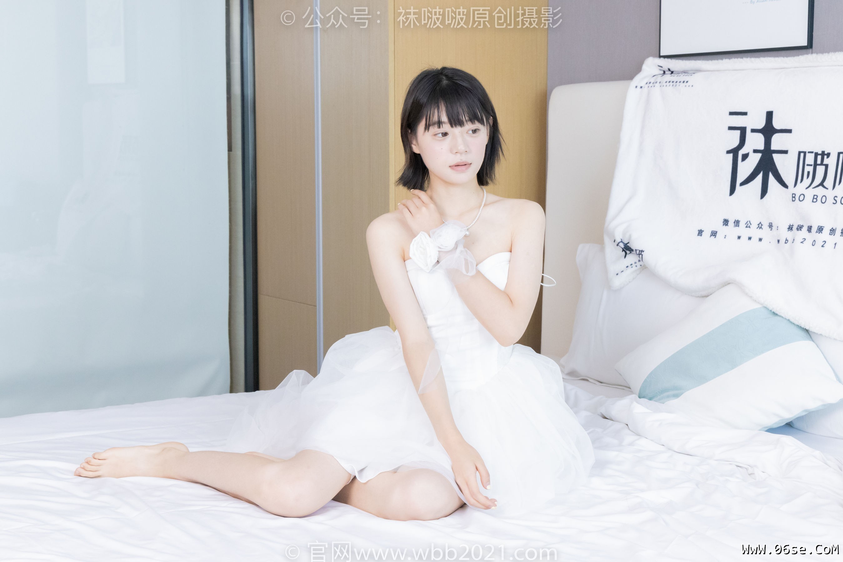 图片[18]-BoBoSocks袜啵啵 No.443 糯米 -高跟鞋、白丝、裸足[139P]-六色网