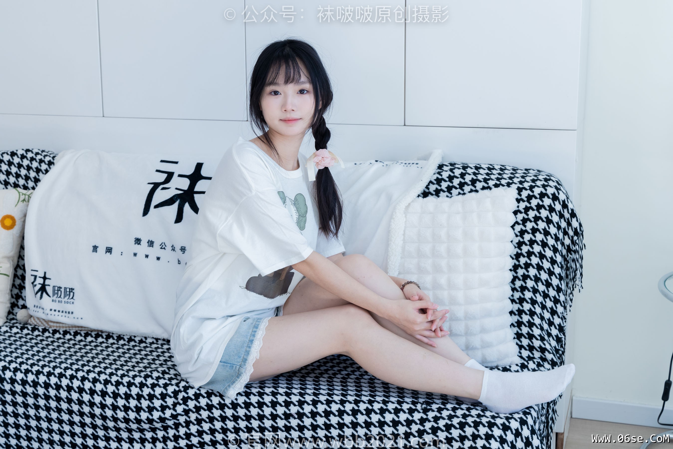 图片[94]-BoBoSocks袜啵啵 No.331 甜甜圈 -板鞋、白棉袜、裸足[144P]-六色网