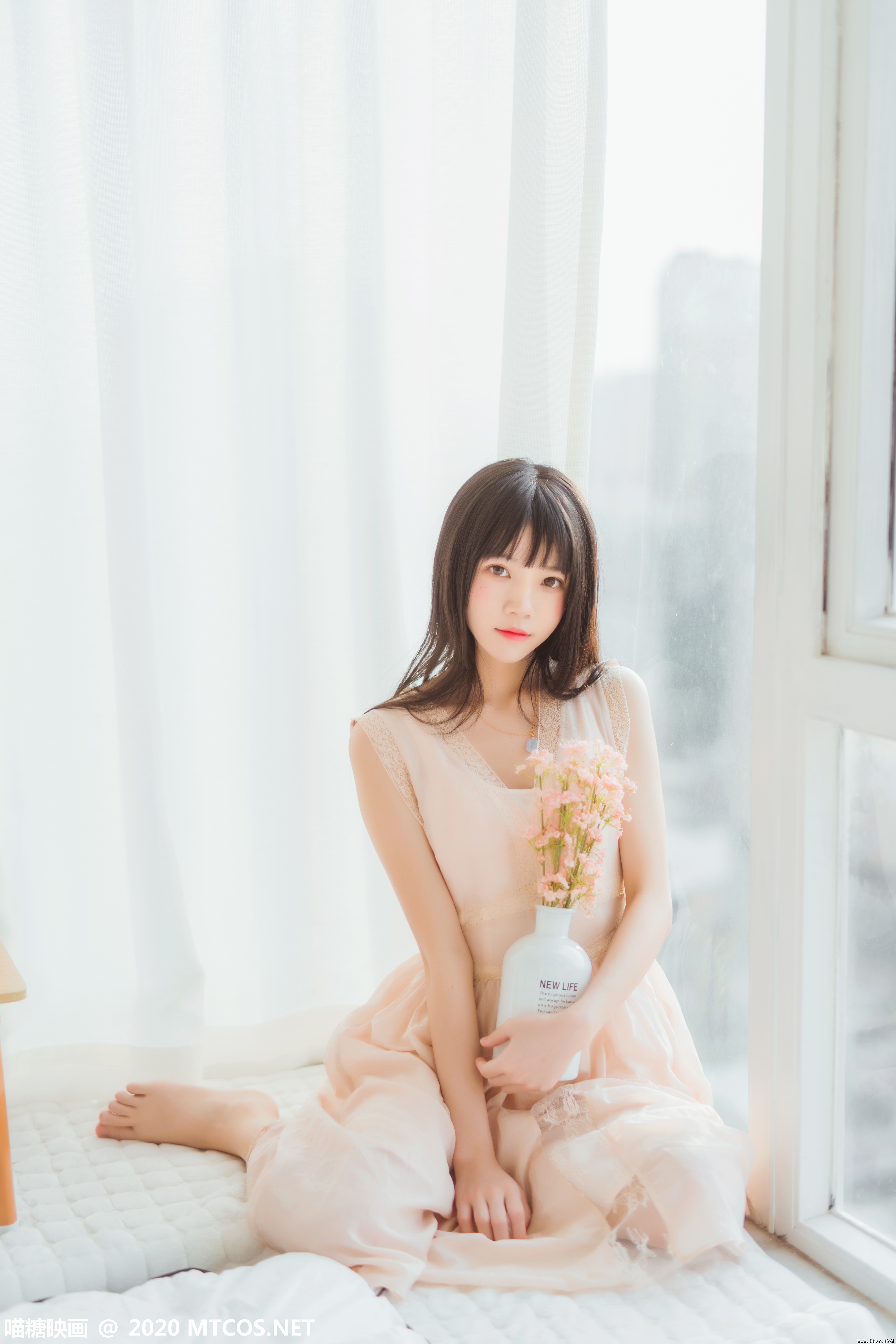 图片[17]-喵糖映画 VOL.226 窗边女孩[30P／504MB]-六色网