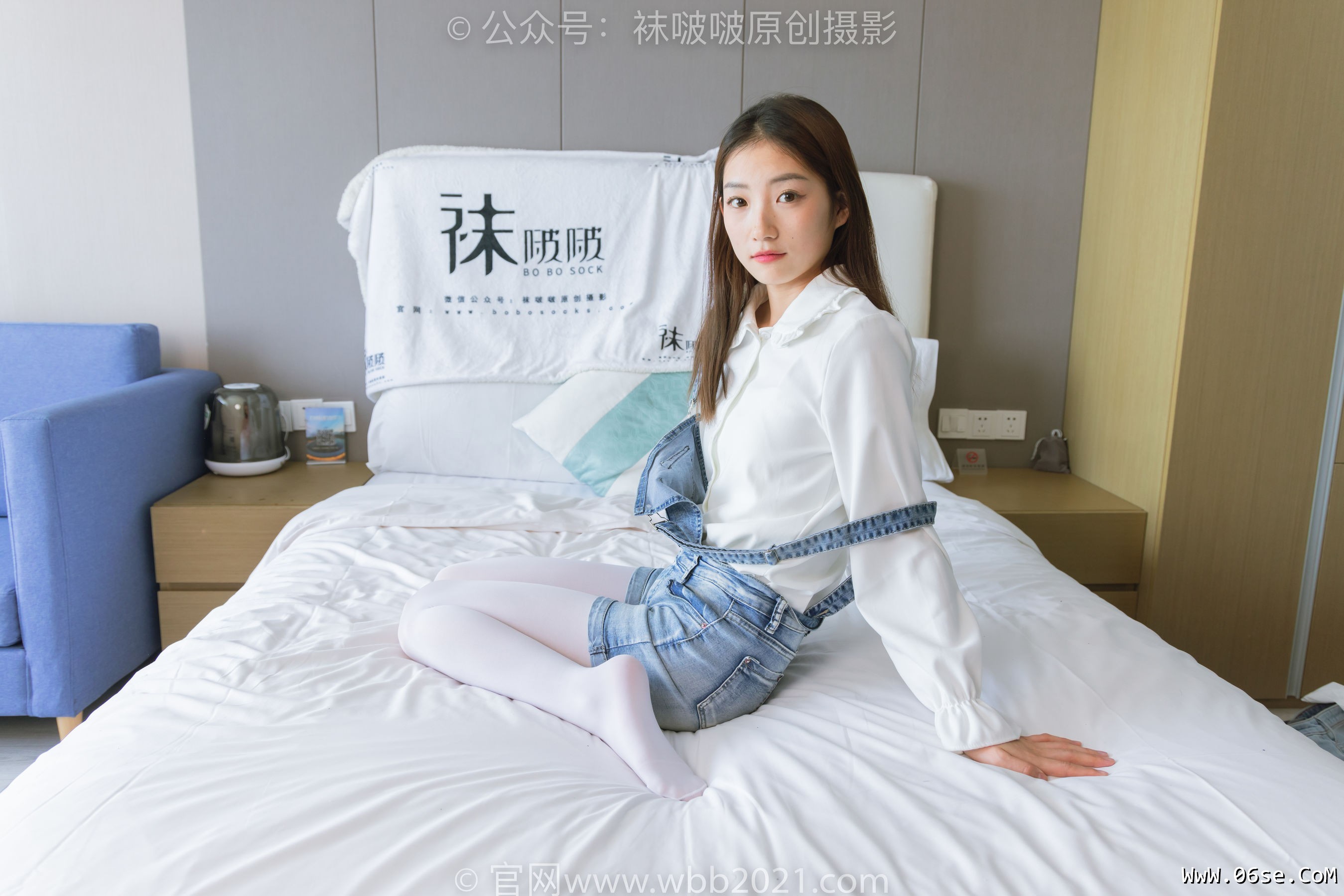图片[101]-BoBoSocks袜啵啵 No.261 小沫 -板鞋、厚白丝[142P]-六色网