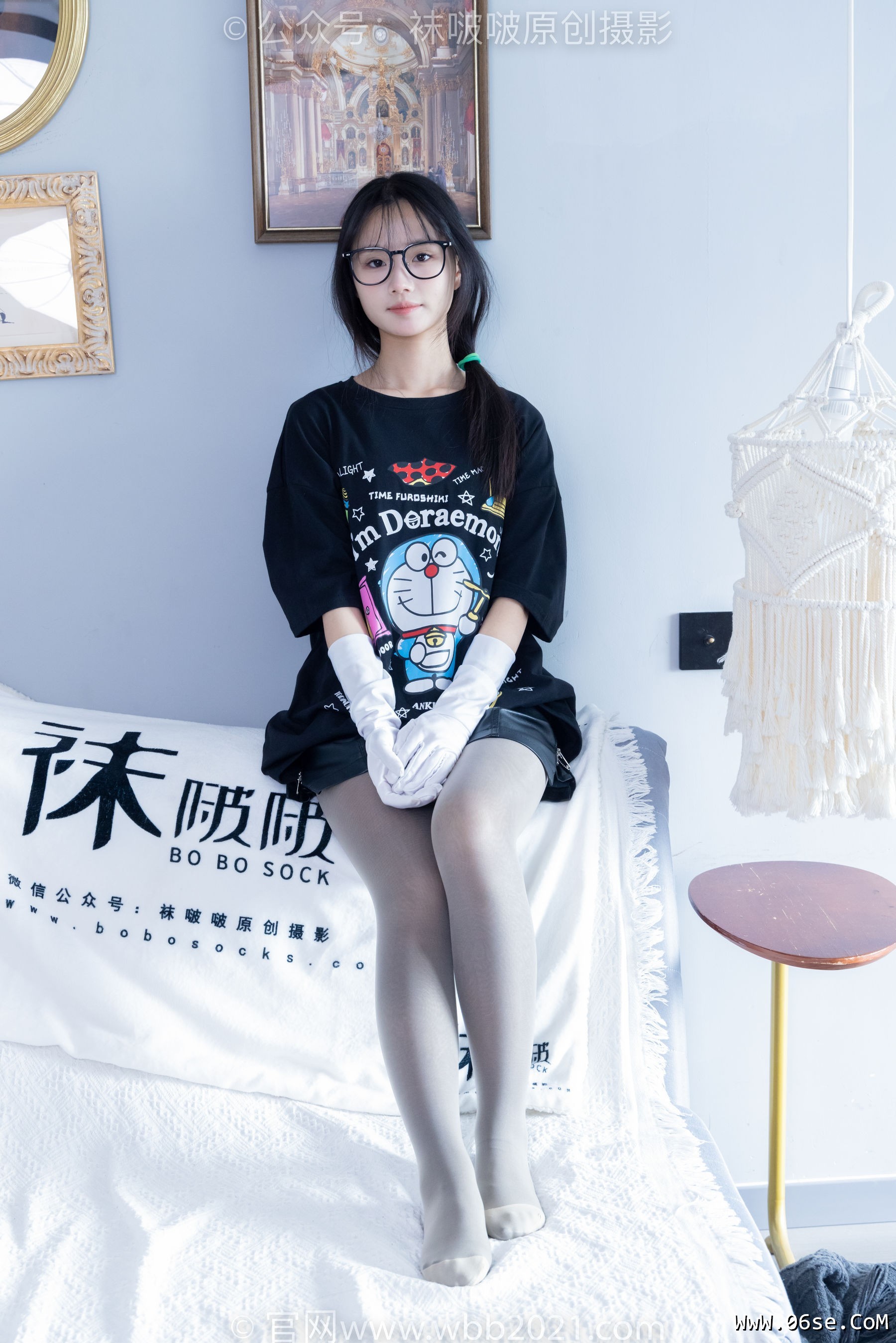 图片[106]-BoBoSocks袜啵啵 No.343 甜甜圈 -高跟长靴、黑丝打底、肉丝[150P]-六色网