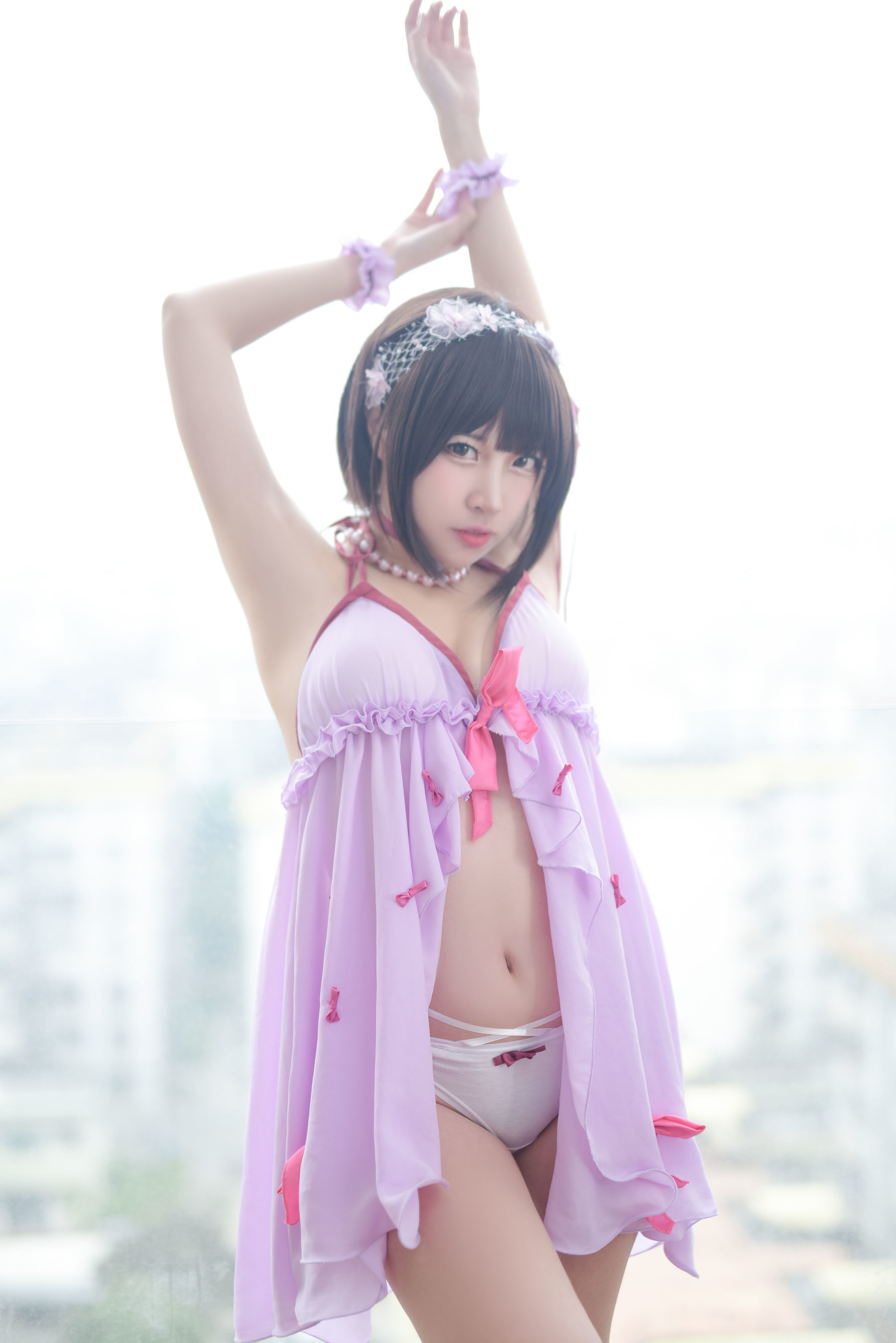 图片[27]-人气Coser二佐Nisa 加藤惠合集[41P]-六色网