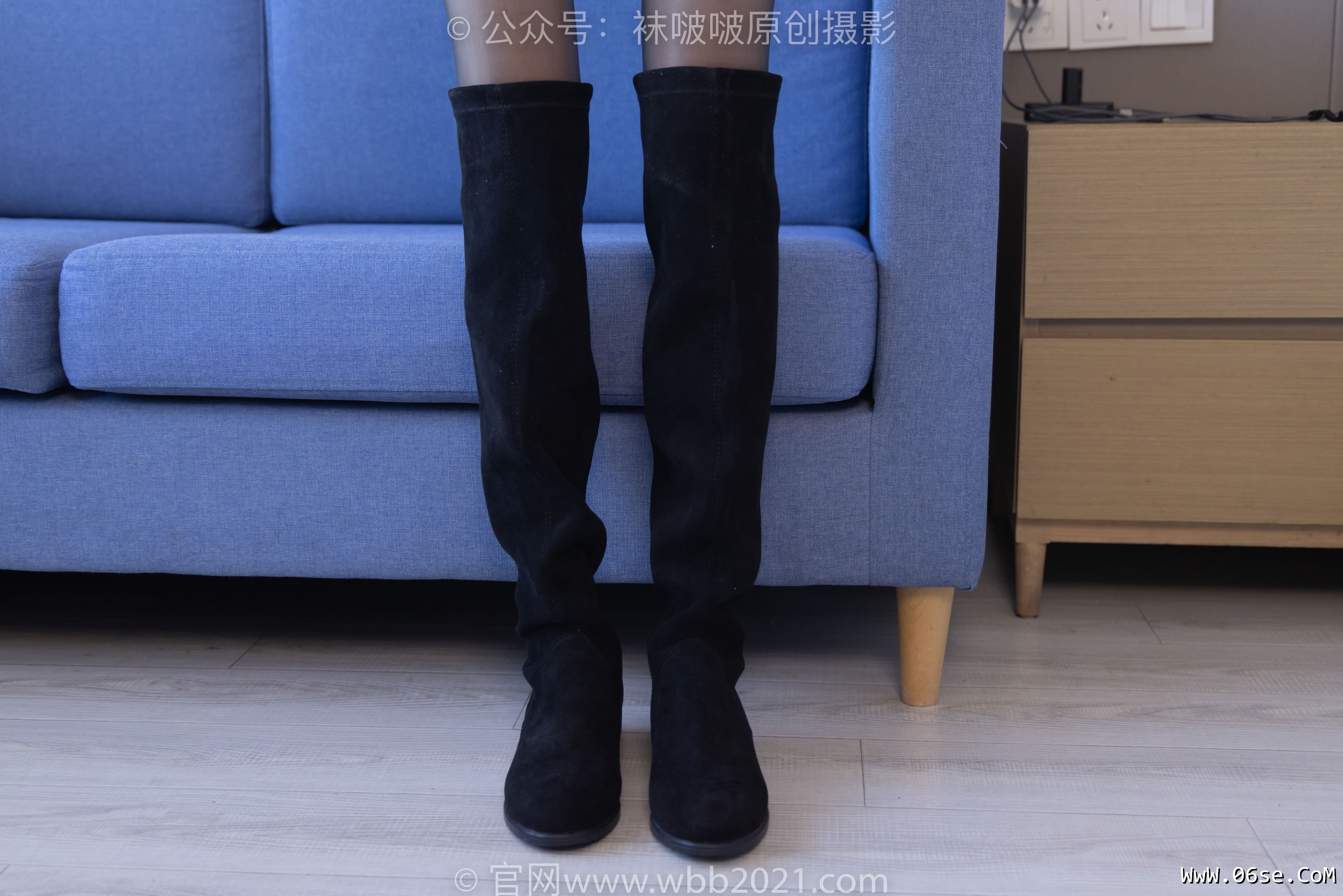 图片[115]-BoBoSocks袜啵啵 No.259 稚予 -两双长靴、油亮黑丝[149P]-六色网