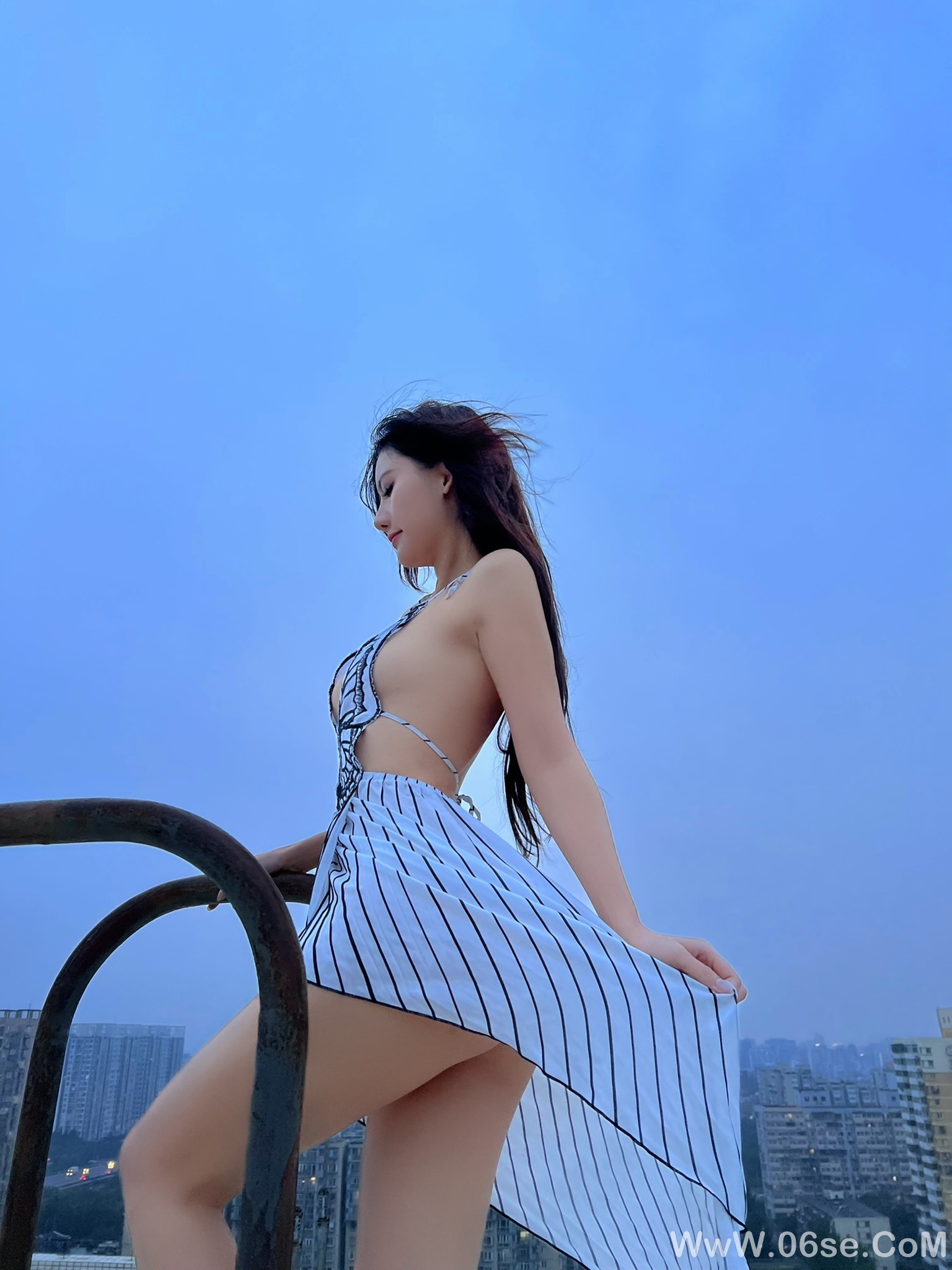 就是阿朱啊 – NO.073 白色蝴蝶[9P]-六色网