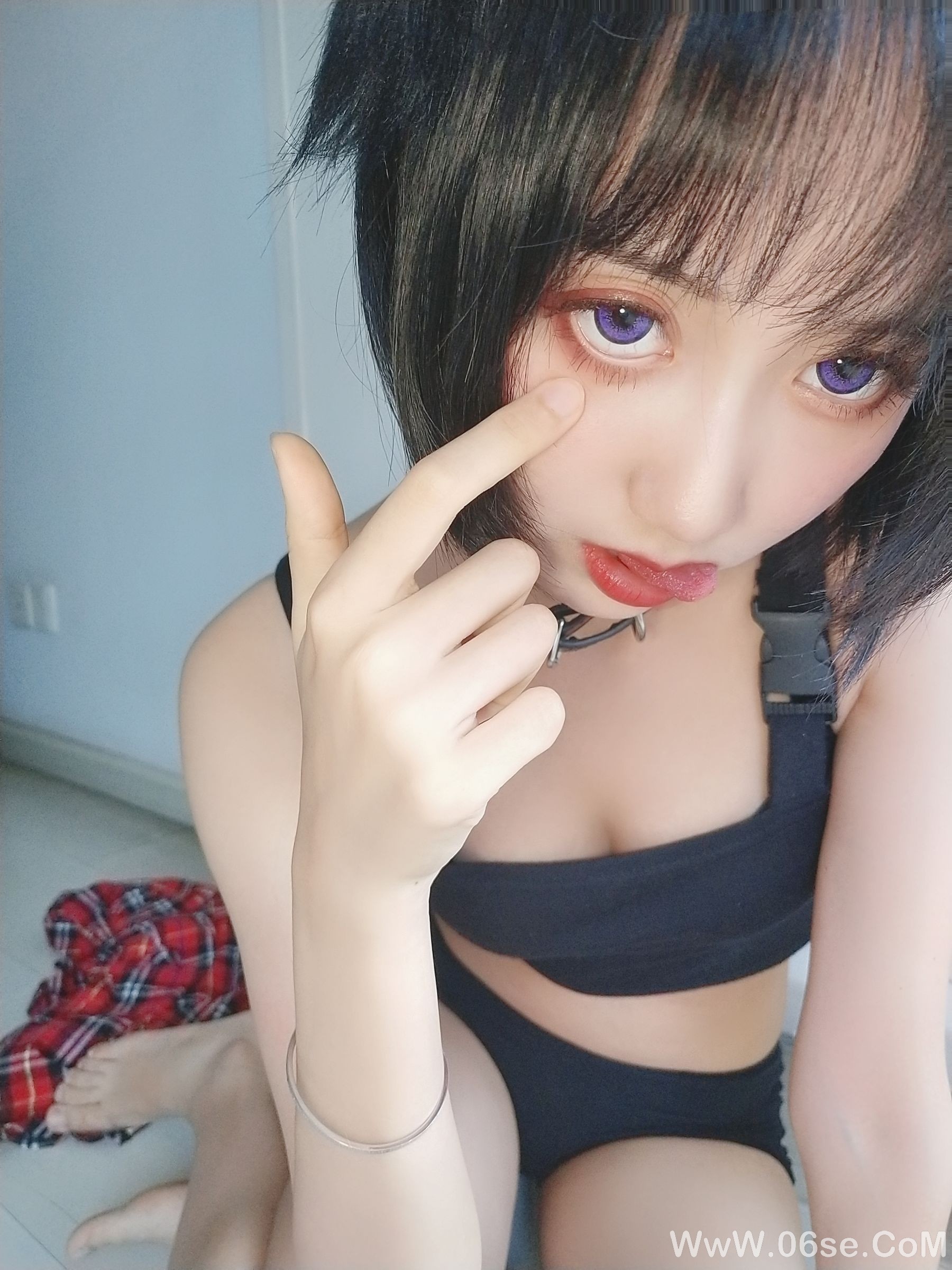图片[42]-萌系小姐姐木绵绵OwO 不良猫[44P]-六色网