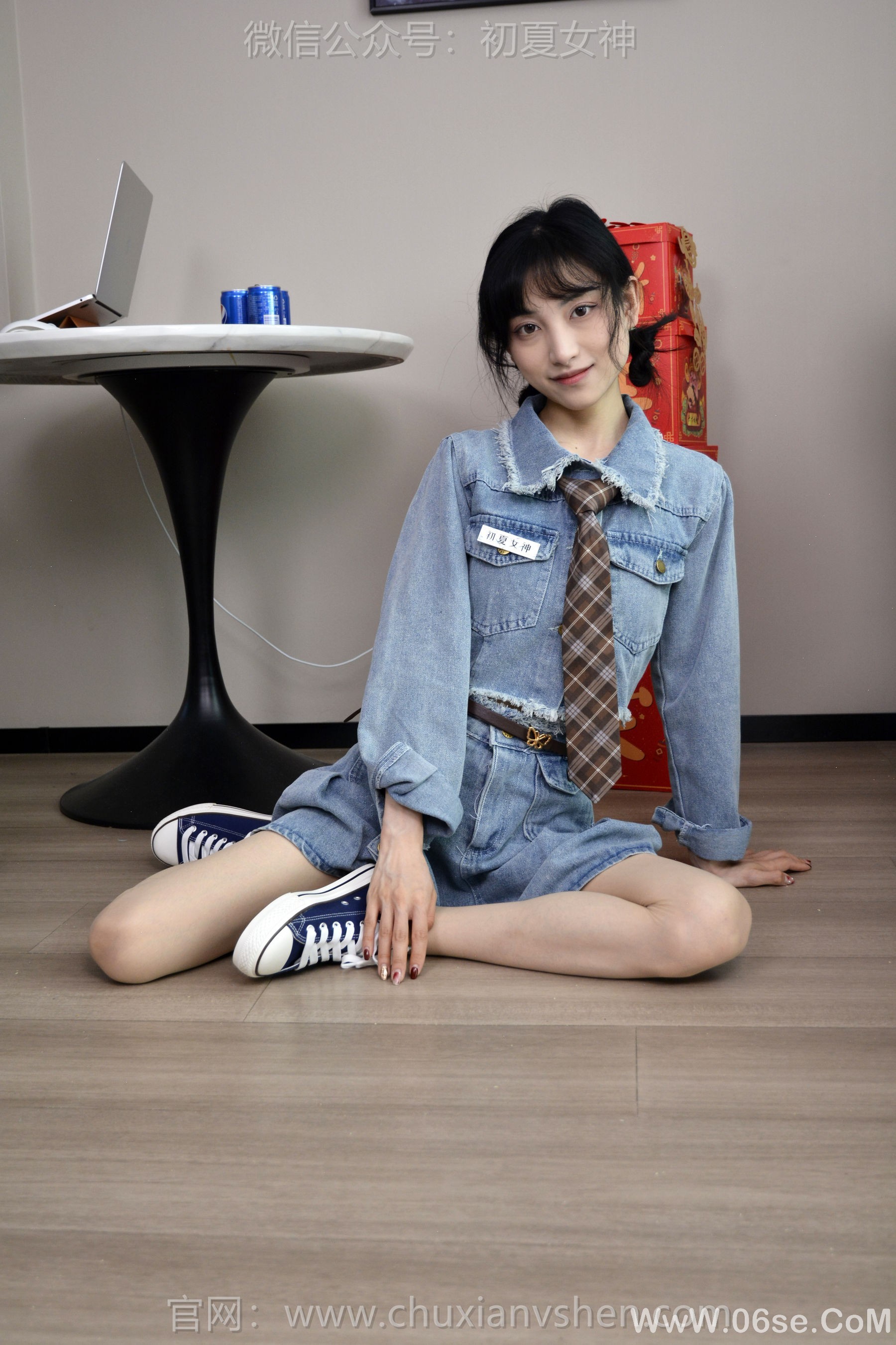 图片[96]-初夏女神 No.247 柒柒 浪漫牛仔[140P]-六色网