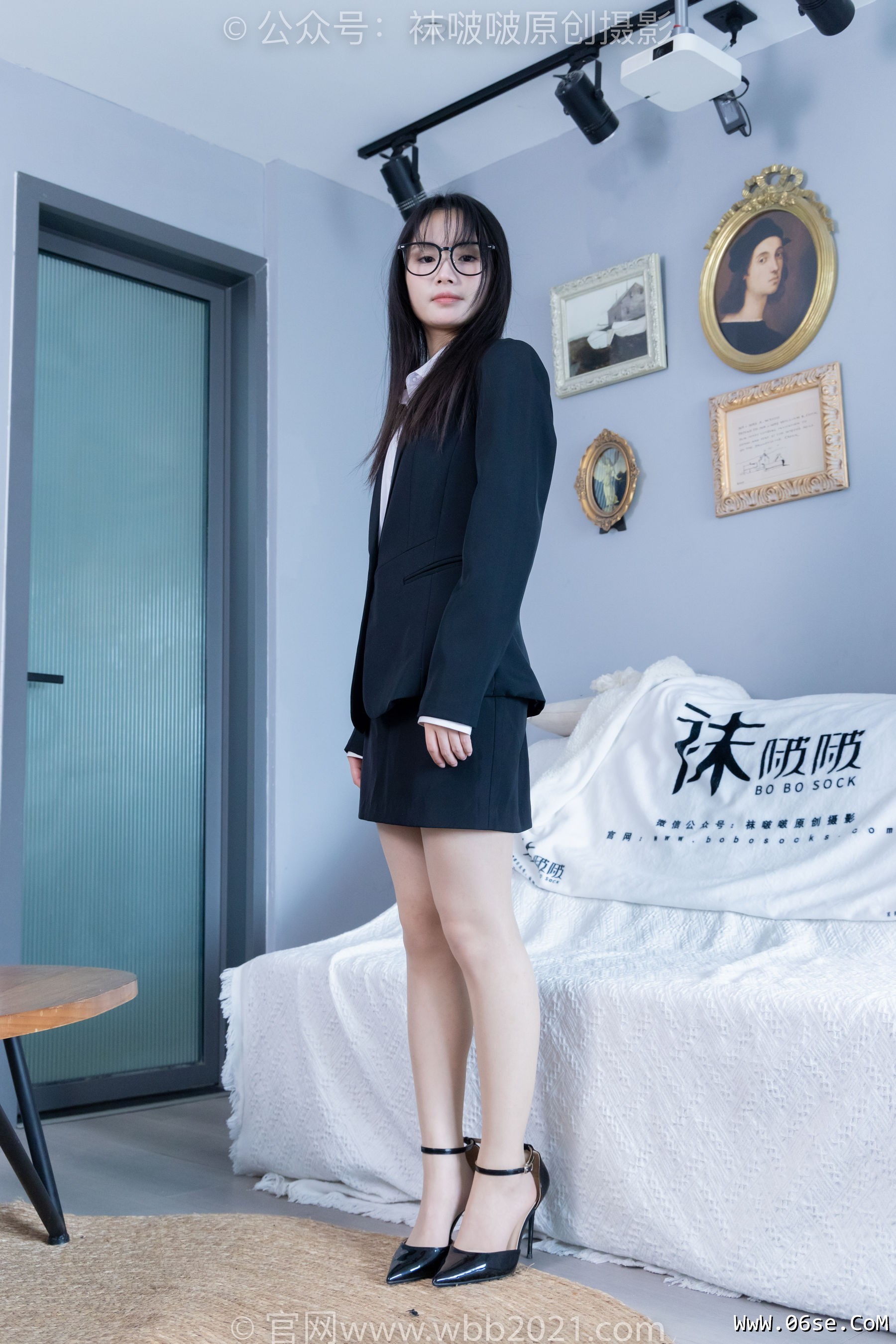 图片[24]-BoBoSocks袜啵啵 No.338 甜甜圈 -高跟鞋、肉丝、ol风[150P]-六色网