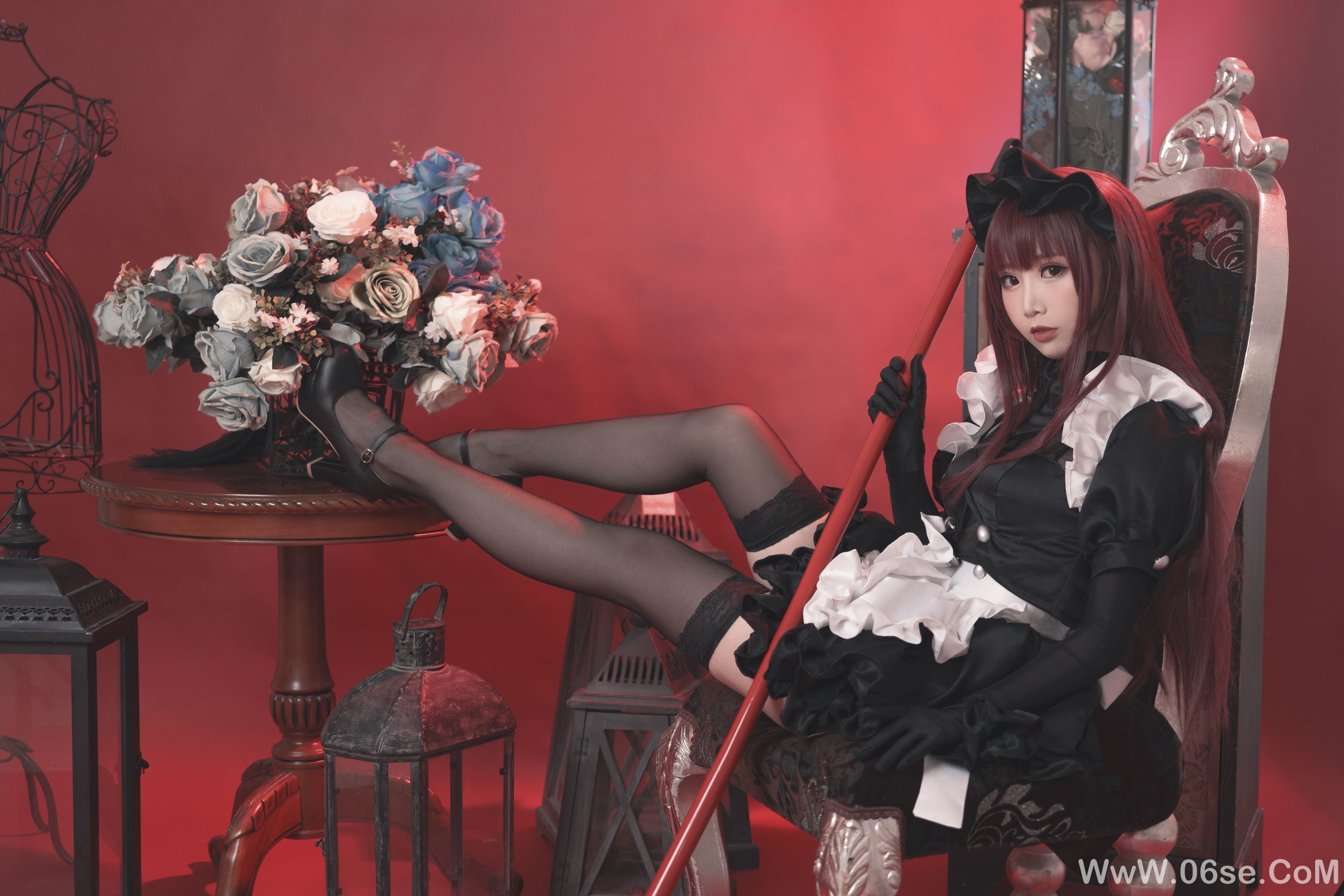 图片[6]-可爱人气Coser面饼仙儿 斯卡哈女仆[11P]-六色网