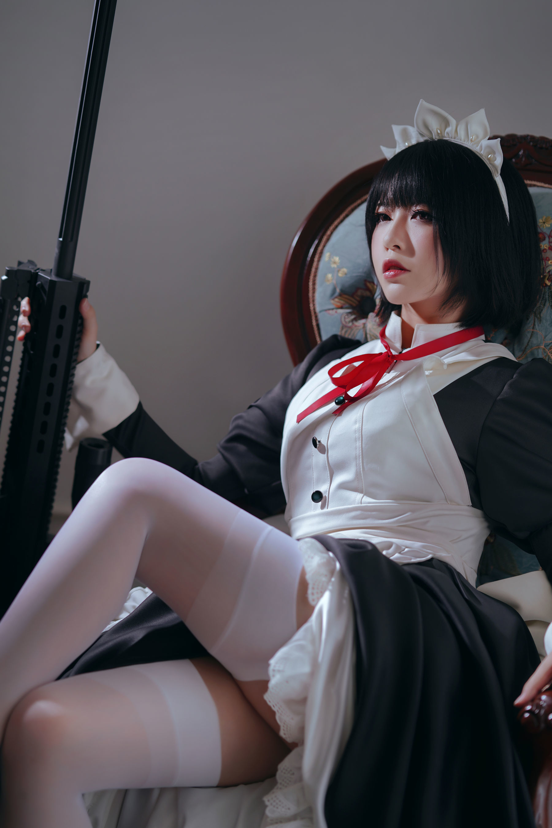 图片[2]-半半子 嫌パン メイド[52P]-六色网