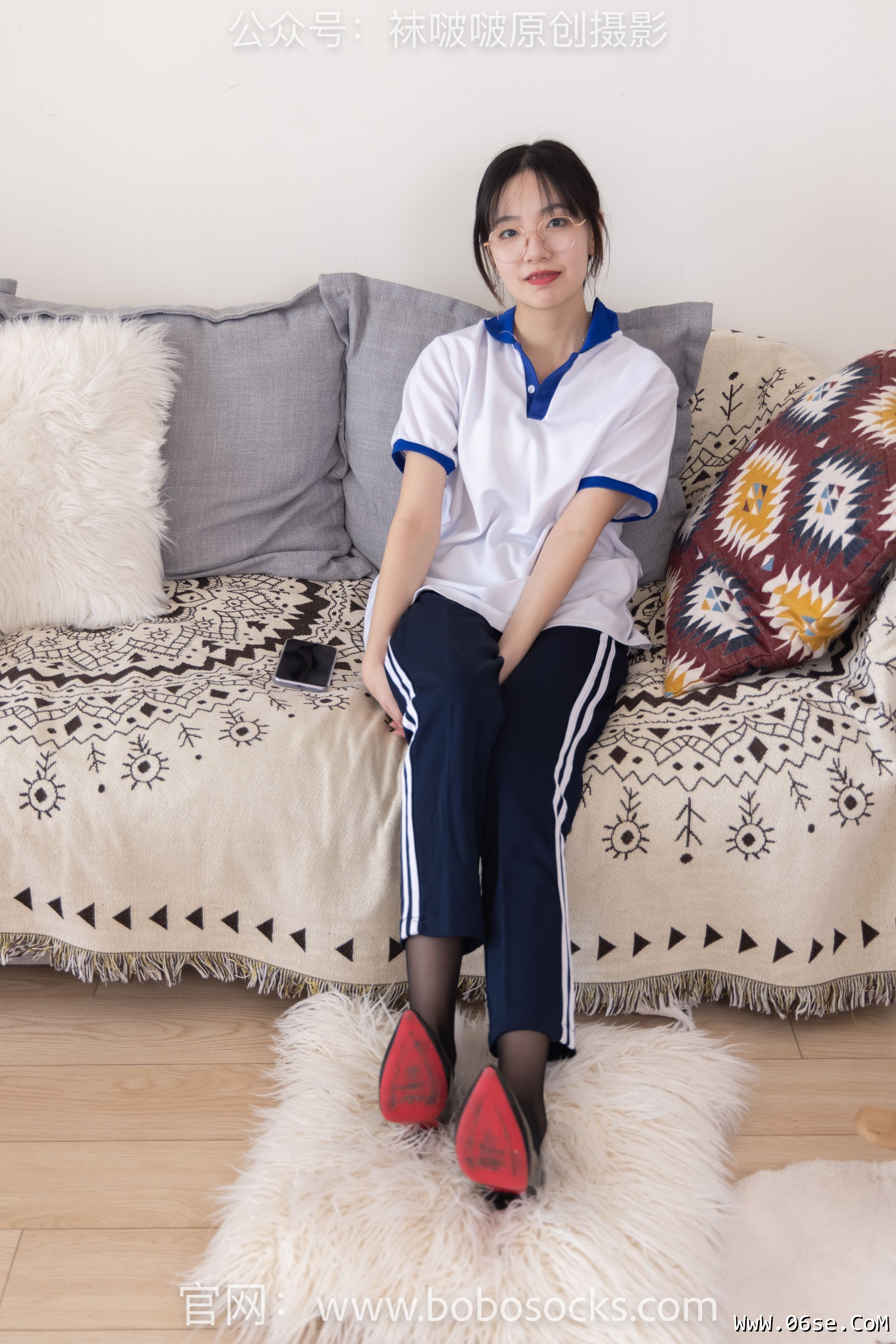 图片[63]-BoBoSocks袜啵啵 No.135 小甜豆-高跟鞋、黑丝、裸足[140P]-六色网