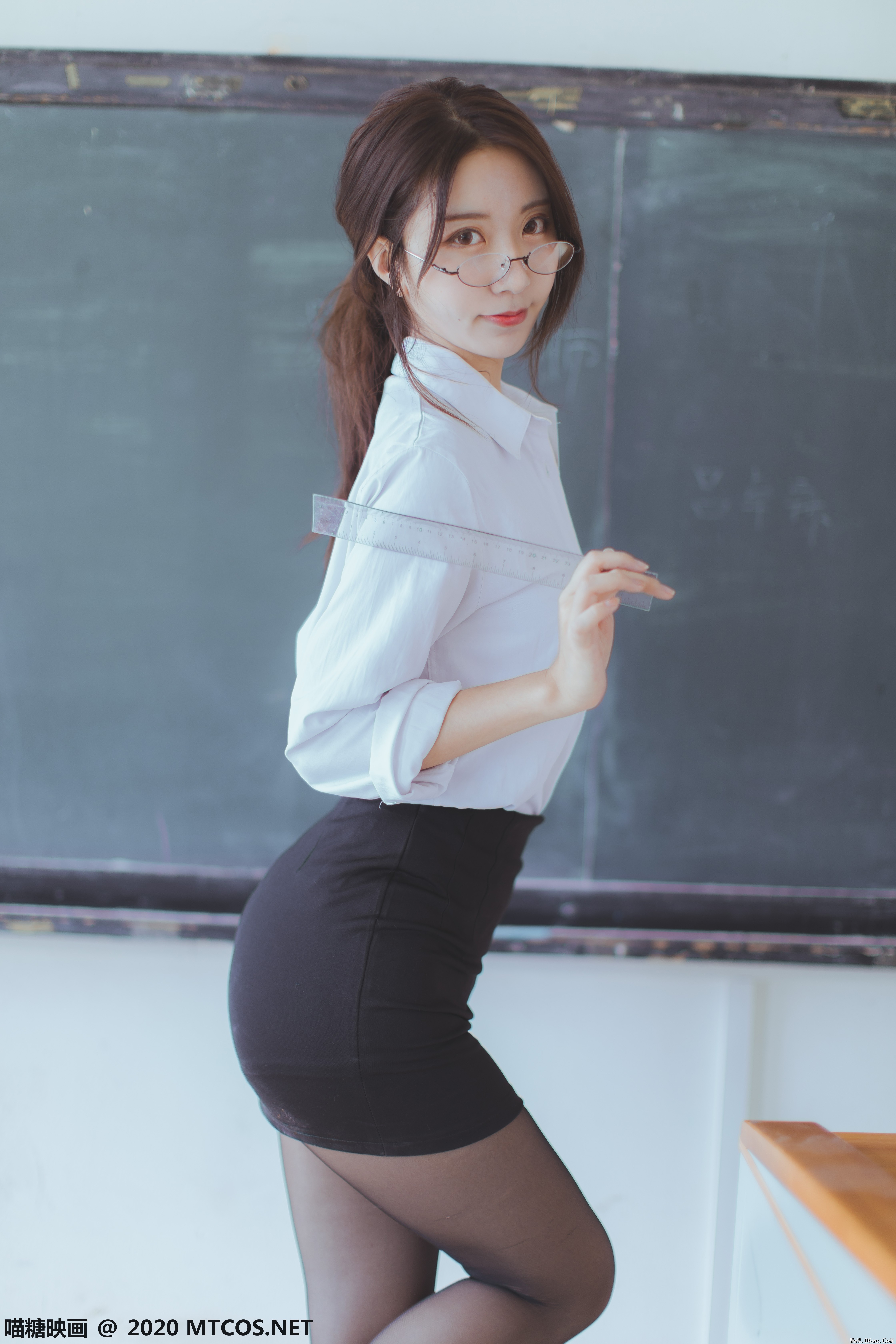 图片[18]-喵糖映画 VOL.282 OL制服 [29P-217MB]-六色网