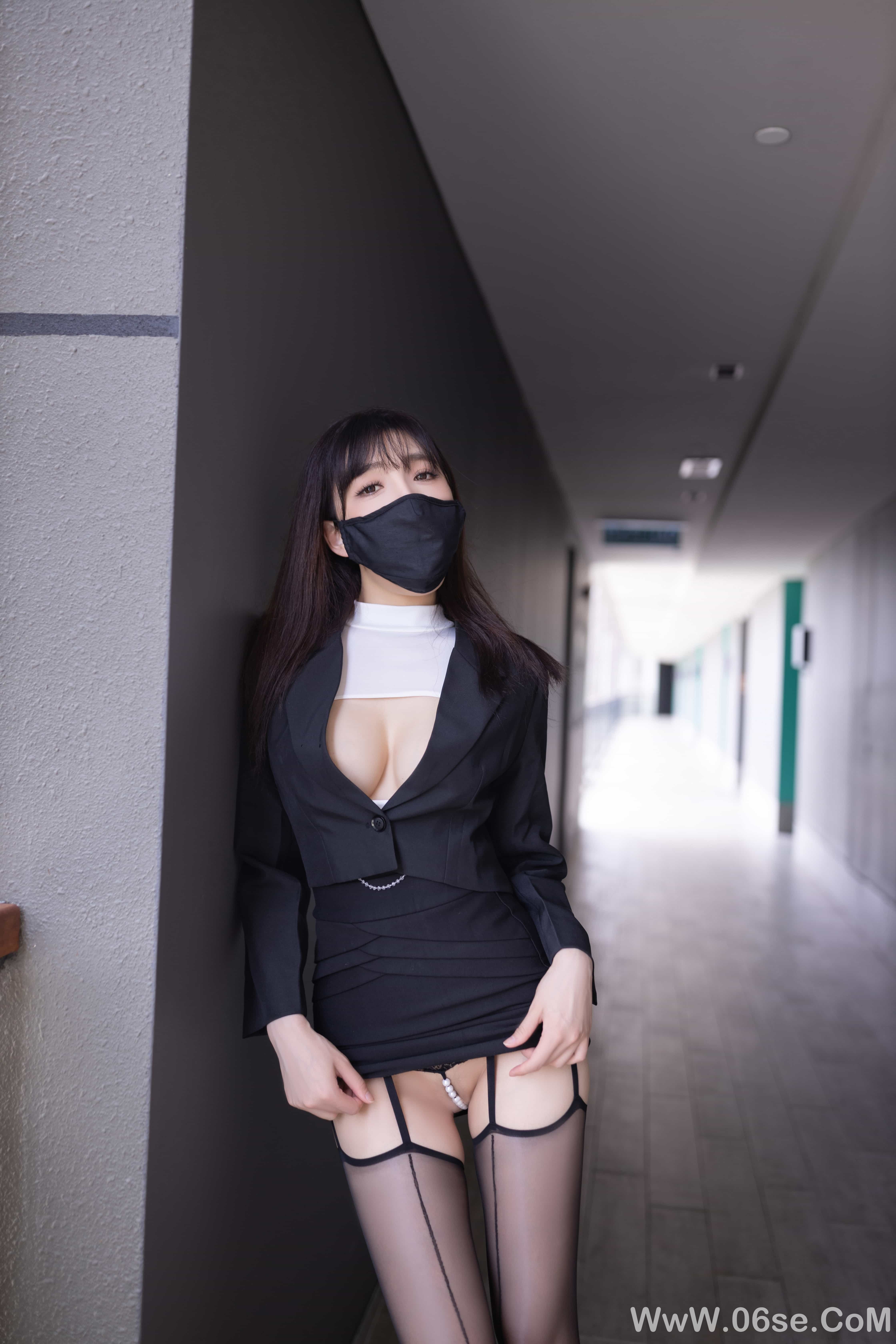 图片[90]-陆萱萱 – 口罩主题[90P]-六色网