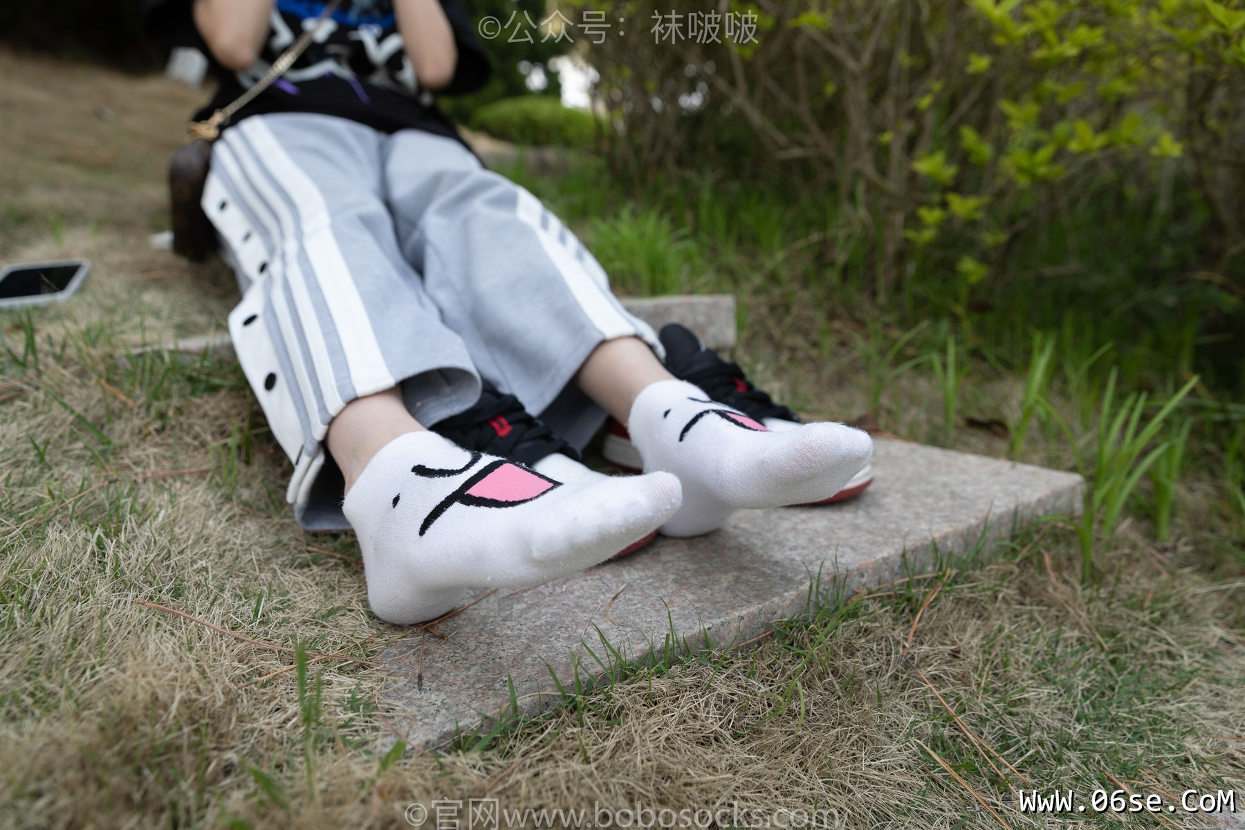 图片[66]-BoBoSocks袜啵啵 No.023 稚予-AJ、白色短棉袜、裸足[119P]-六色网