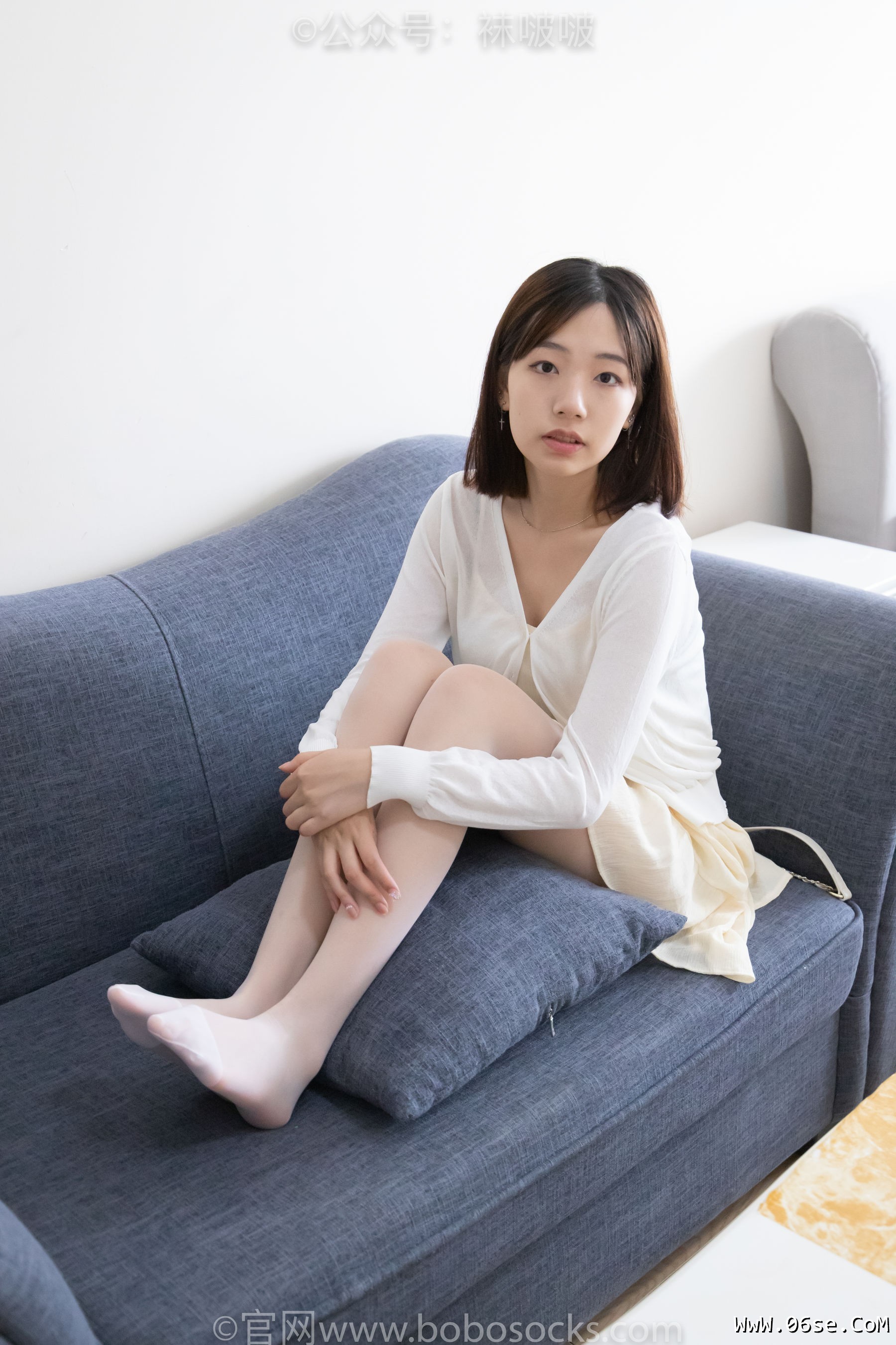 图片[114]-BoBoSocks袜啵啵 No.005 小甜豆-帆布鞋、薄白丝[133P]-六色网