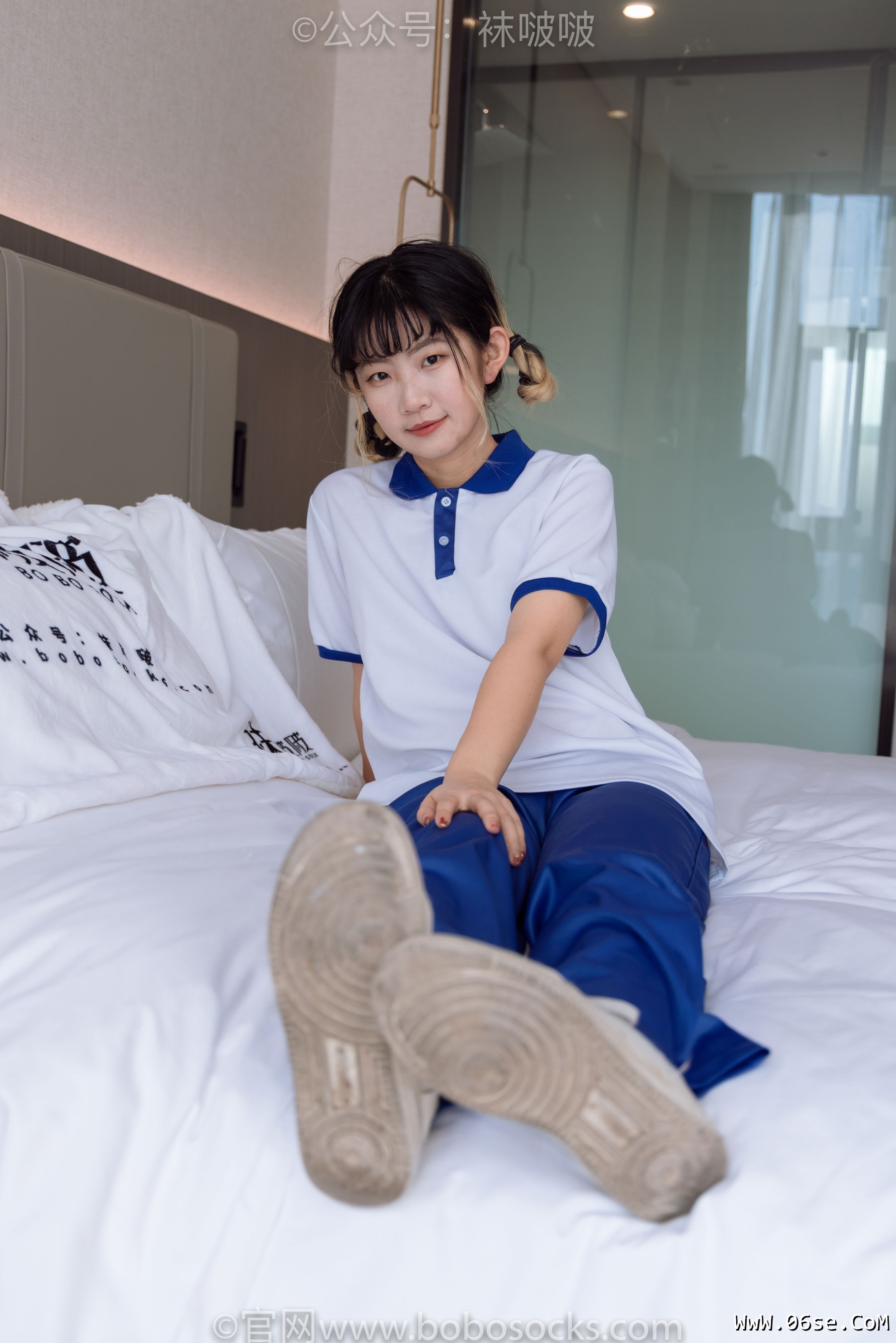 图片[24]-BoBoSocks袜啵啵 No.042 砂糖-校服、板鞋、白棉袜、油亮白丝[139P]-六色网