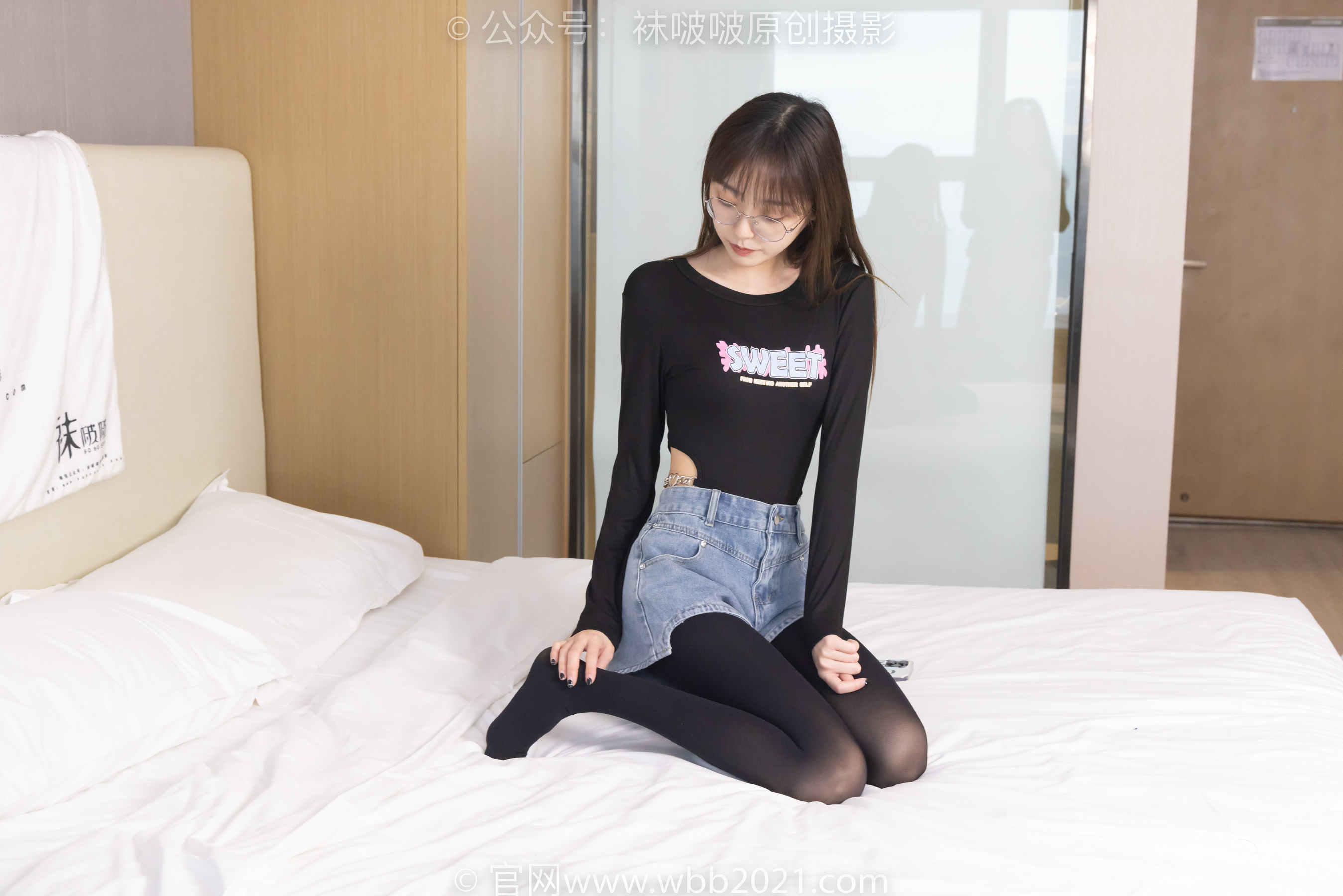 图片[99]-BoBoSocks袜啵啵 No.321 稚予 -高跟鞋、厚黑丝[150P]-六色网