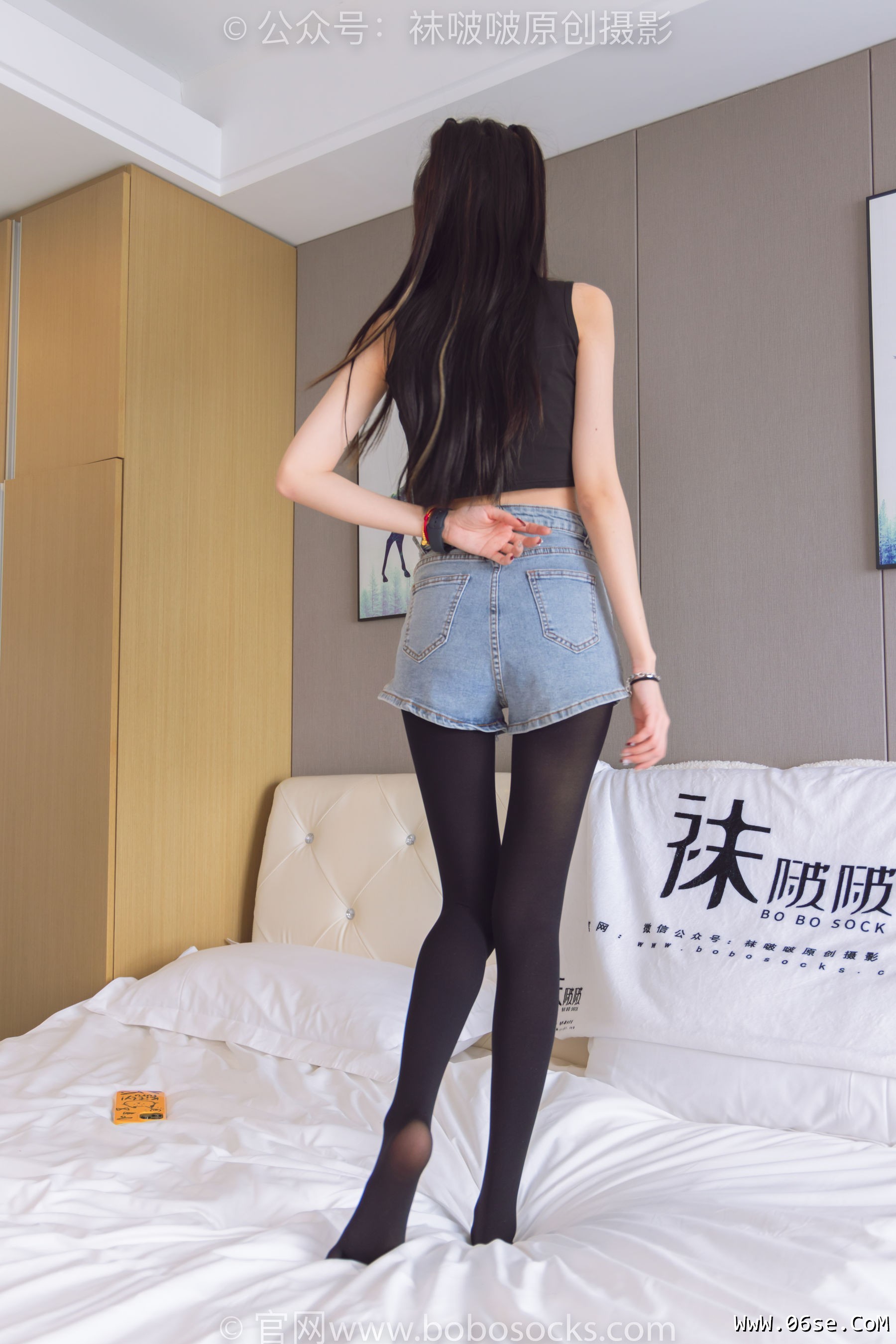 图片[19]-BoBoSocks袜啵啵 No.192 稚予-高跟鞋、黑色五指袜[139P]-六色网