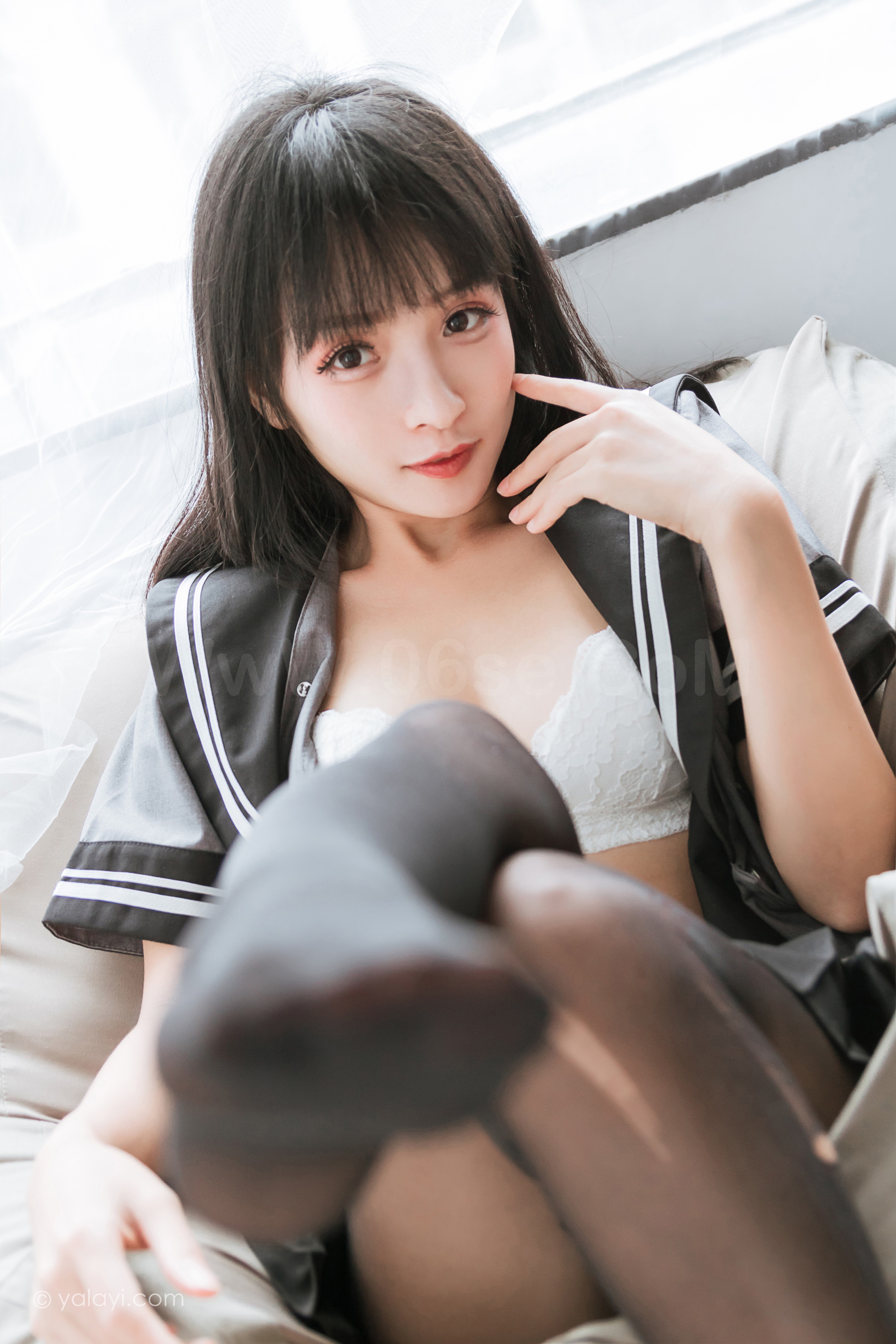 图片[26]-雅拉伊 – 艾丽《疯狂的jk学妹》[43P]-六色网