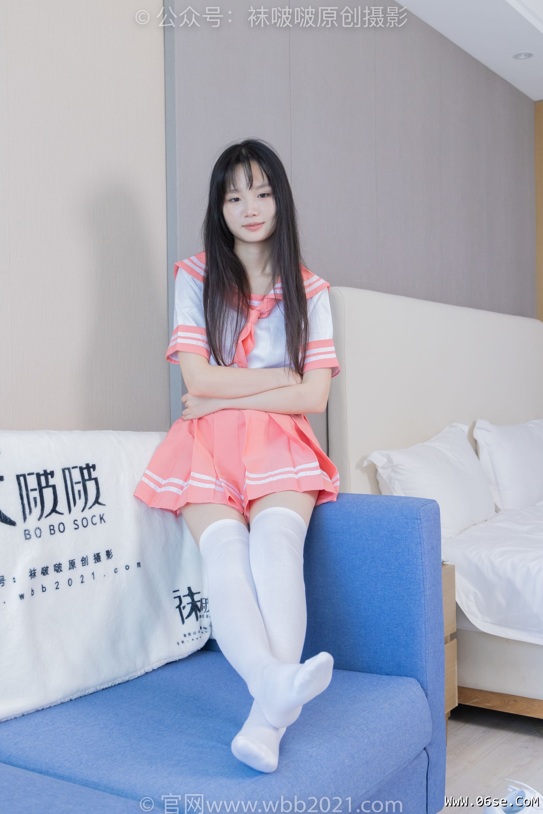 图片[92]-BoBoSocks袜啵啵 No.429 甜甜圈 -板鞋、白棉袜、过膝白棉袜[159P]-六色网