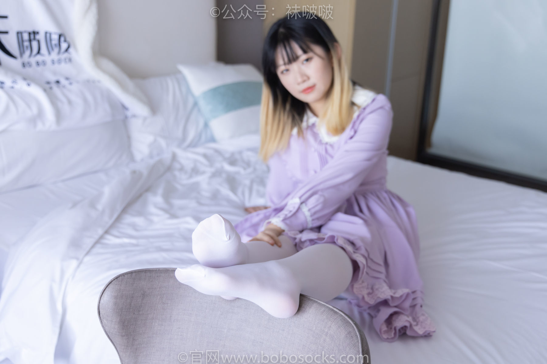 图片[112]-BoBoSocks袜啵啵 No.079 砂糖-皮鞋、厚白丝[140P]-六色网