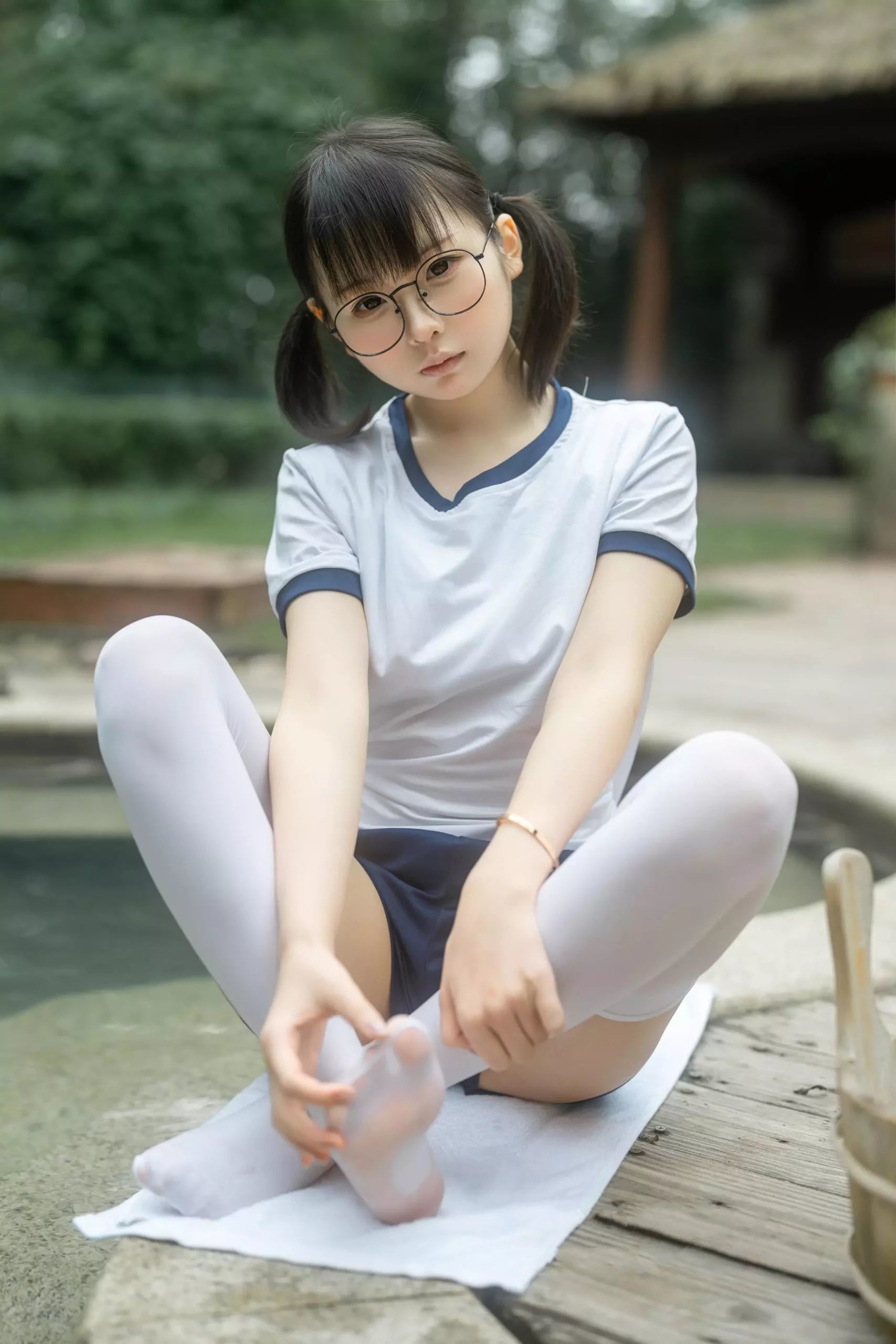 图片[20]-幼水铃衣 – 温泉体操服[85P]-六色网
