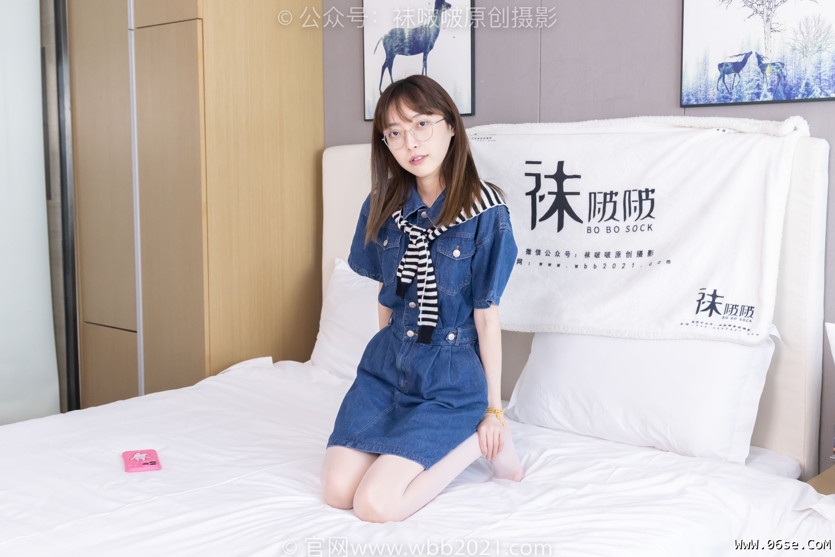 图片[108]-BoBoSocks袜啵啵 No.435 稚予 -板鞋、运动鞋、白丝、肉丝[150P]-六色网