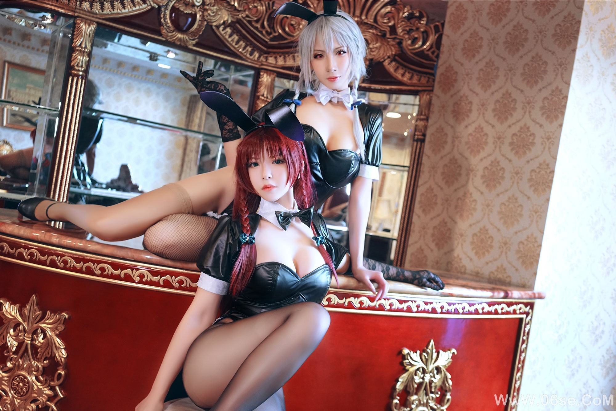 图片[26]-半半子&索索sophia 东方幻想乡兔女郎[30P]-六色网