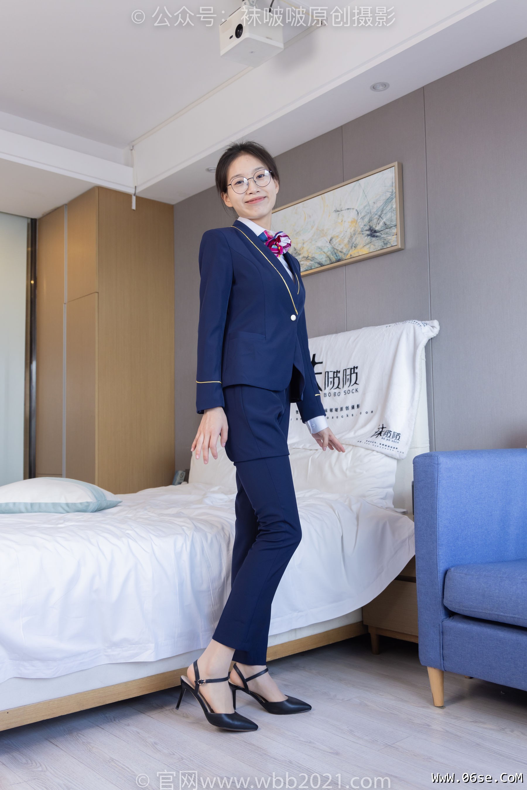 图片[65]-BoBoSocks袜啵啵 No.401 芝士 -高跟鞋、肉丝、裸足[145P]-六色网