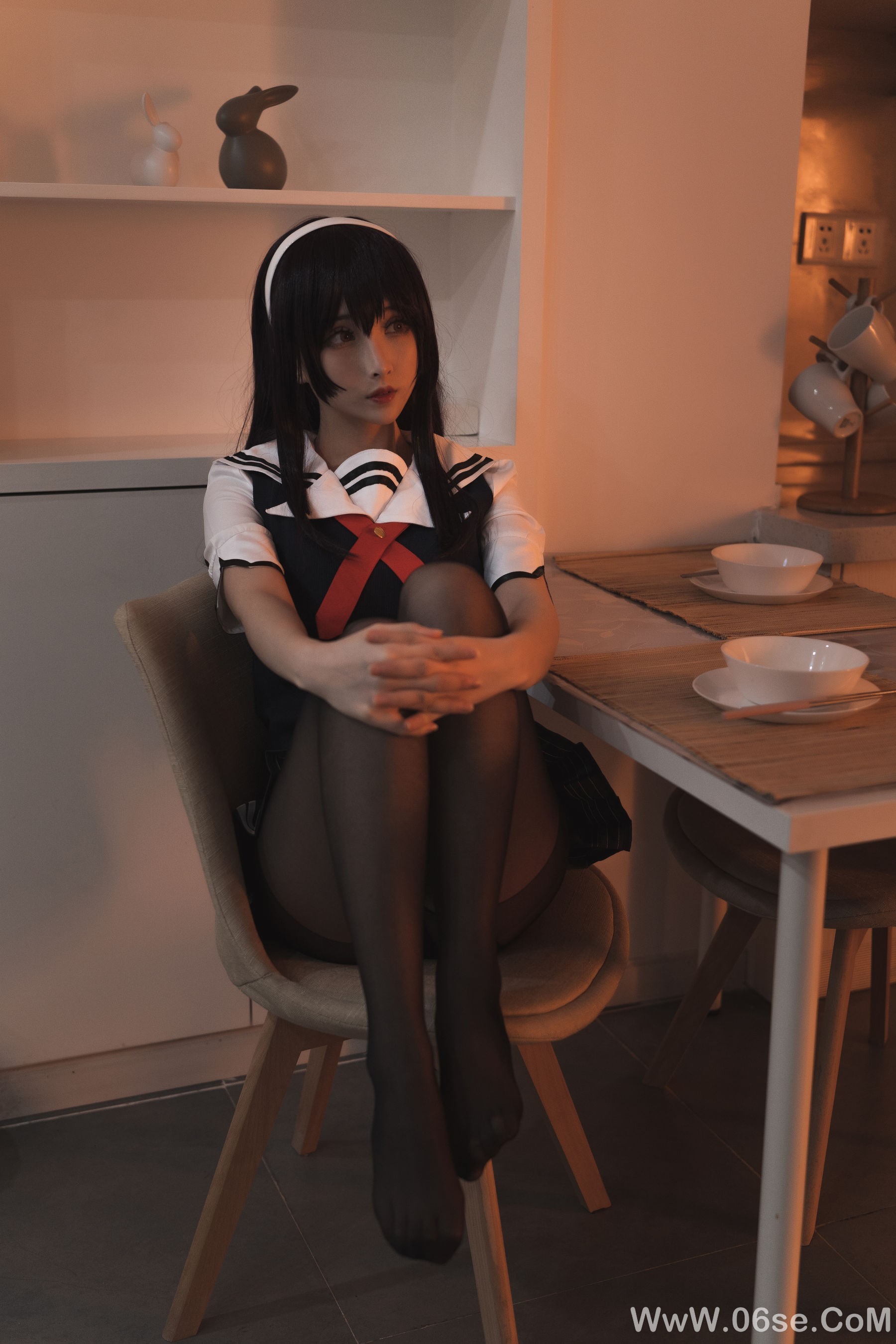 图片[12]-COS福利rioko凉凉子 路人女主的养成方法[40P]-六色网