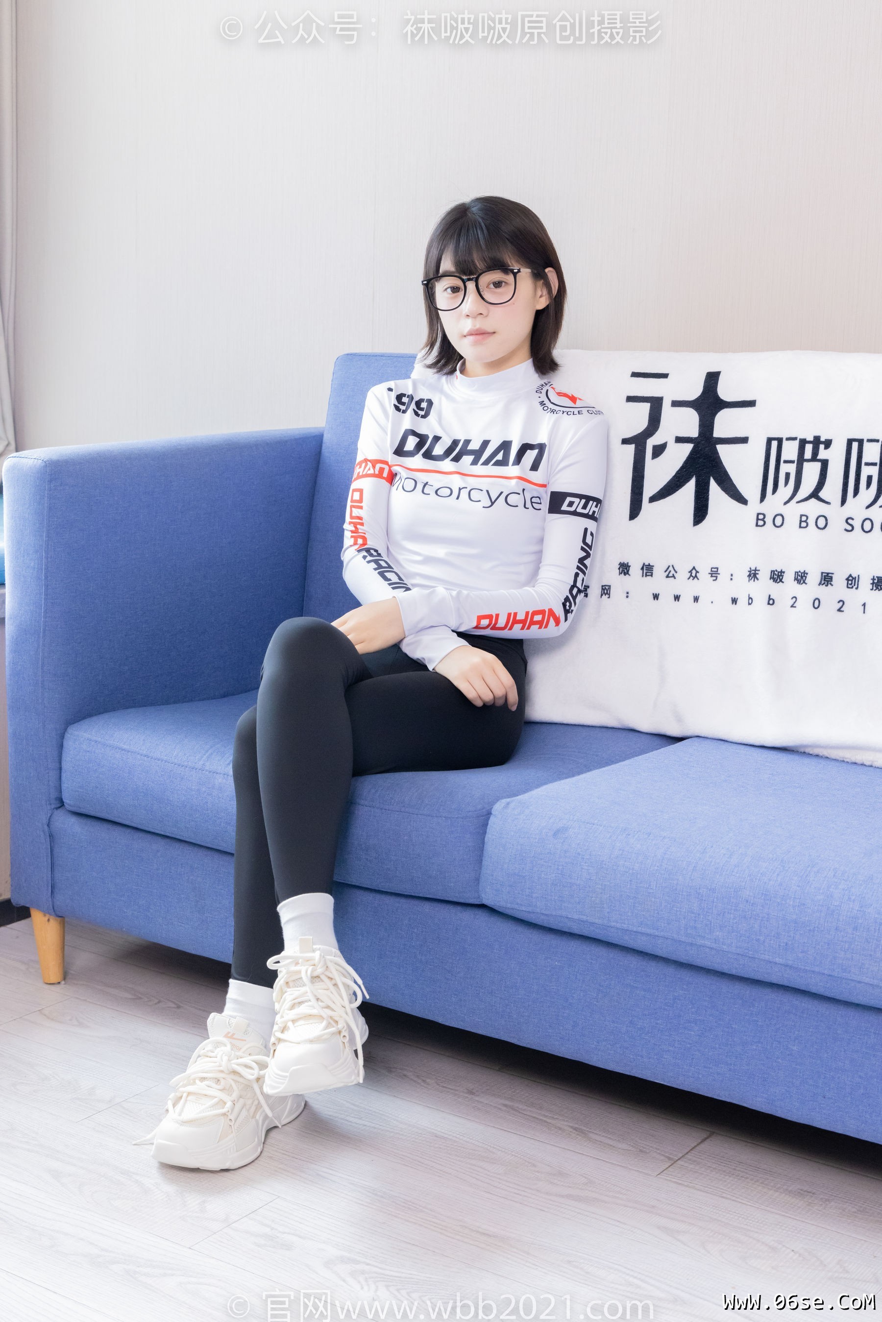 图片[71]-BoBoSocks袜啵啵 No.410 糯米 -运动鞋、白棉袜、肉丝、瑜伽裤裤里丝[145P]-六色网