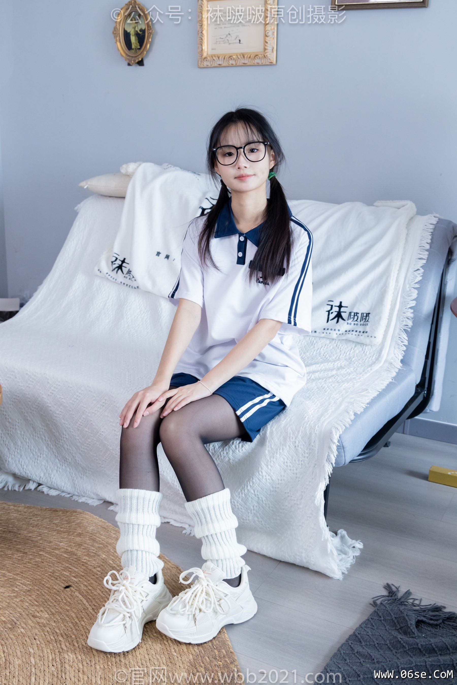 图片[13]-BoBoSocks袜啵啵 No.335 甜甜圈 -校服、运动鞋、薄黑丝、袜套[154P]-六色网
