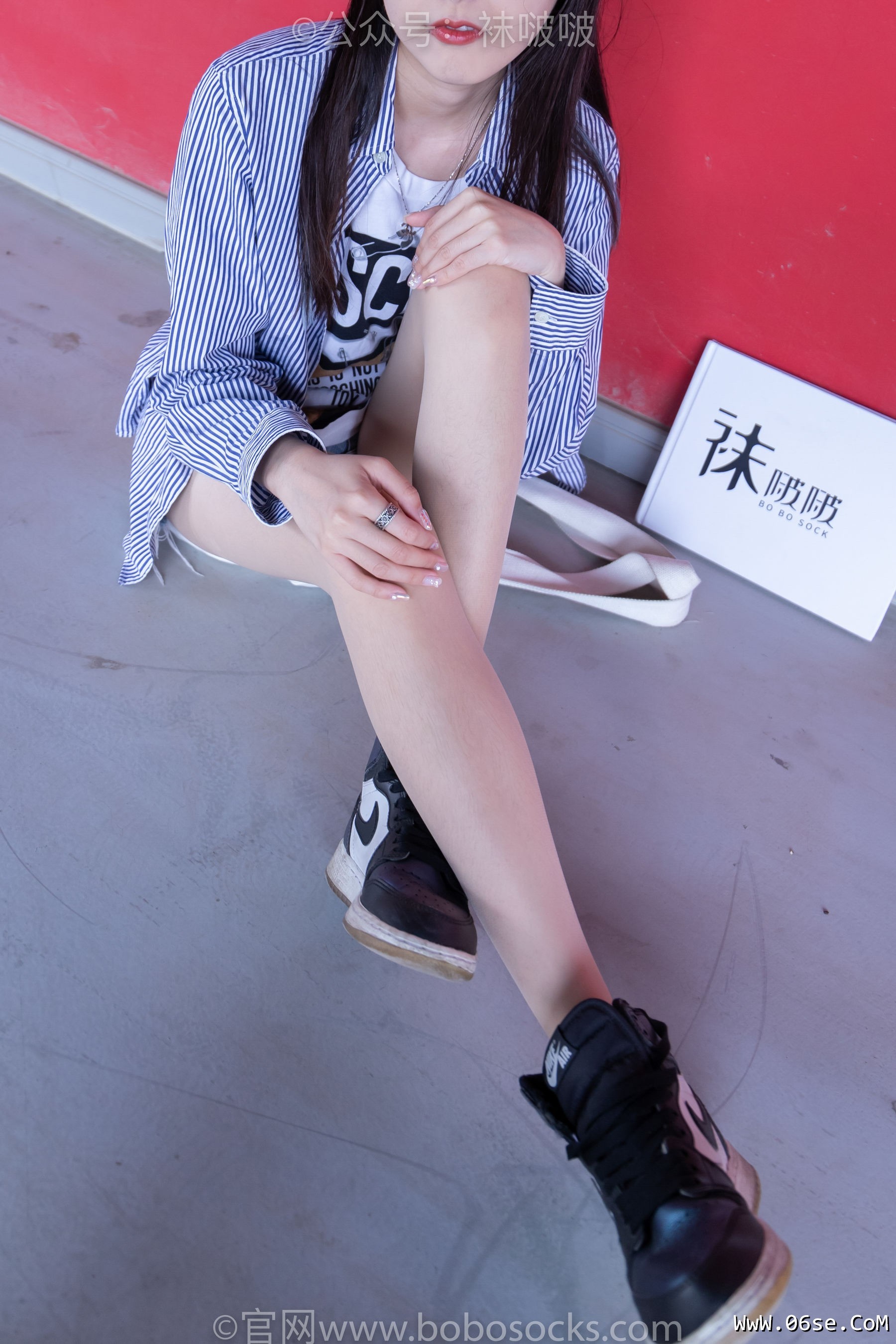 图片[34]-BoBoSocks袜啵啵 No.011 稚予-AJ、白色短棉袜、肉丝[139P]-六色网
