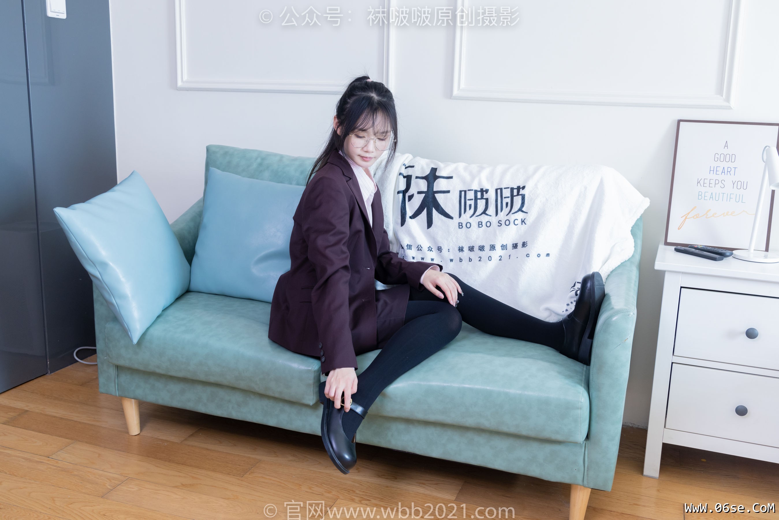 图片[25]-BoBoSocks袜啵啵 No.362 甜甜圈 -两双皮鞋、厚肉丝、厚黑丝、ol制服[230P]-六色网