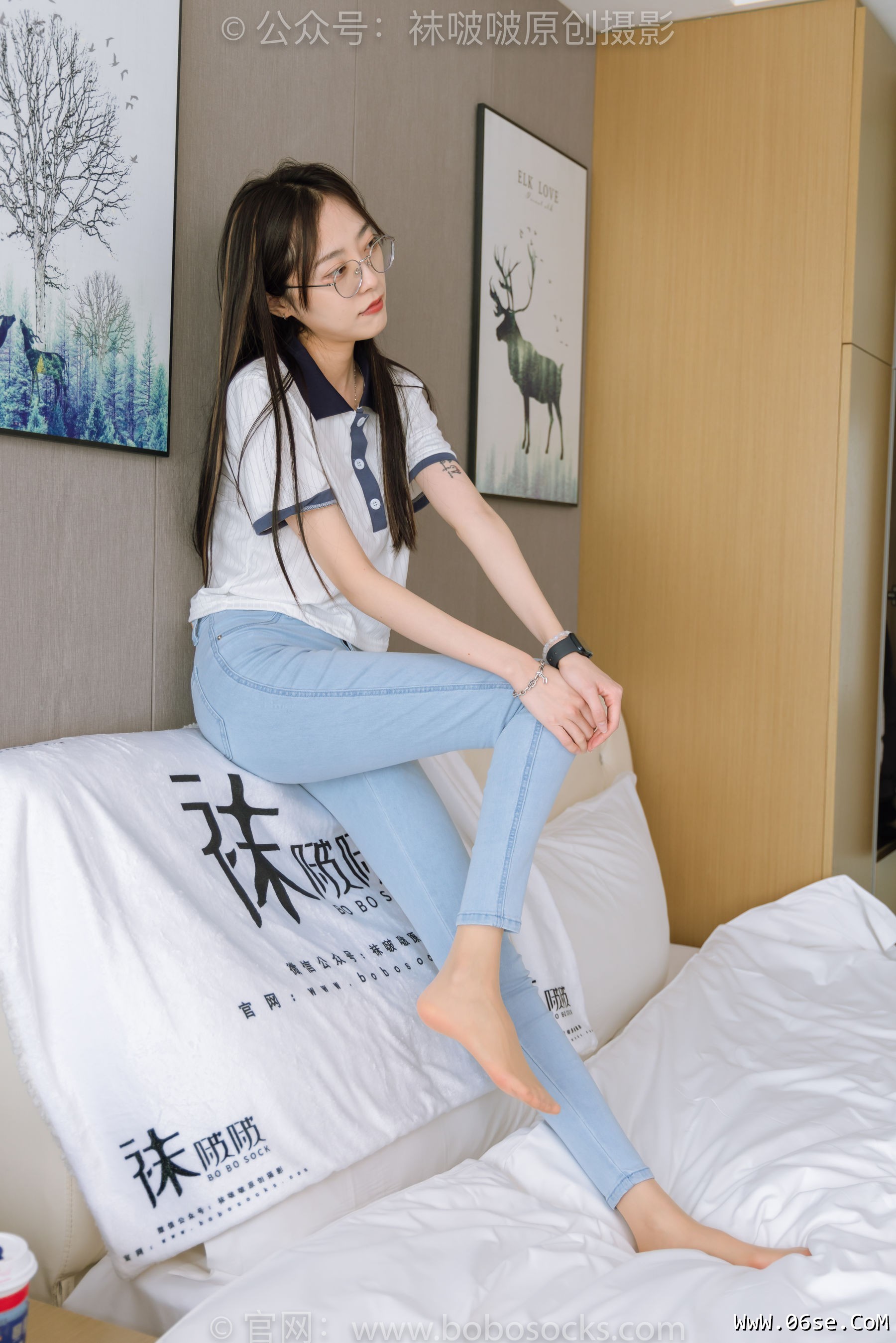图片[12]-BoBoSocks袜啵啵 No.161 稚予-贝壳头板鞋、肉丝、裤里丝[140P]-六色网