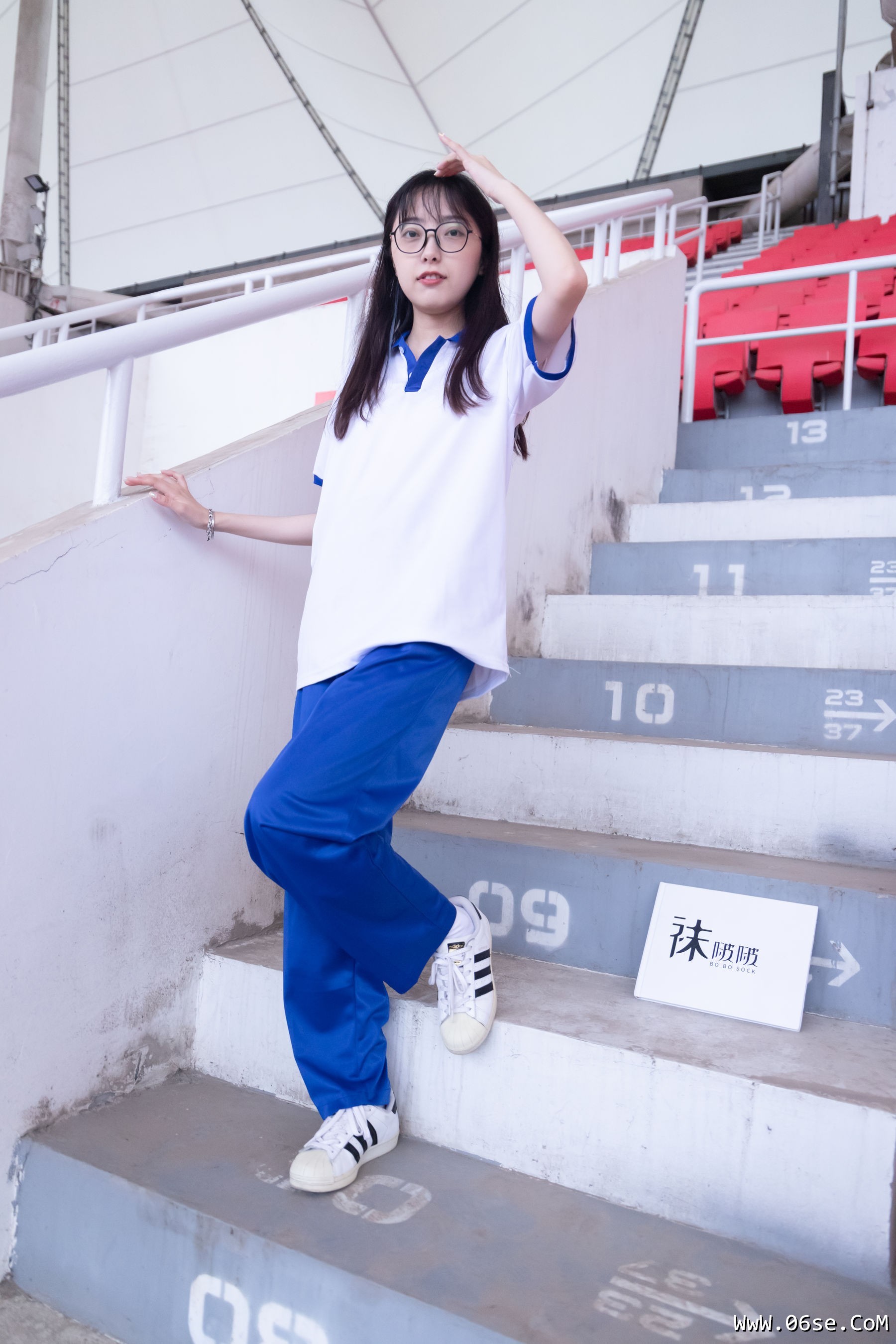 图片[7]-BoBoSocks袜啵啵 No.002 稚予-校服、贝壳头、白棉袜、裸足[139P]-六色网