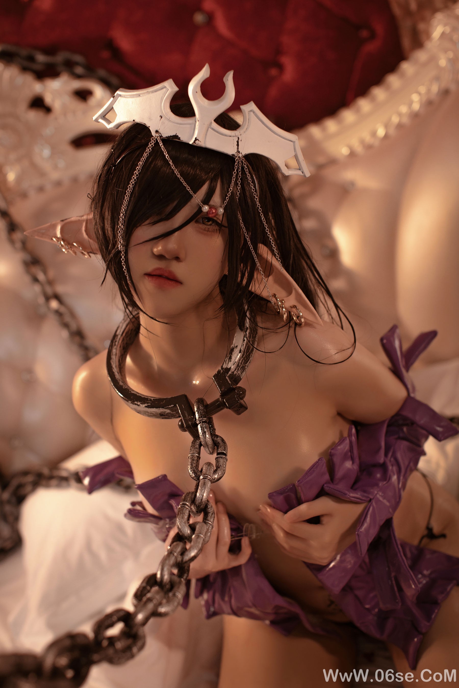 图片[54]-鬼马少女 阿薰kaOri – 黑獣 黑精灵女王奥利卡[80P]-六色网