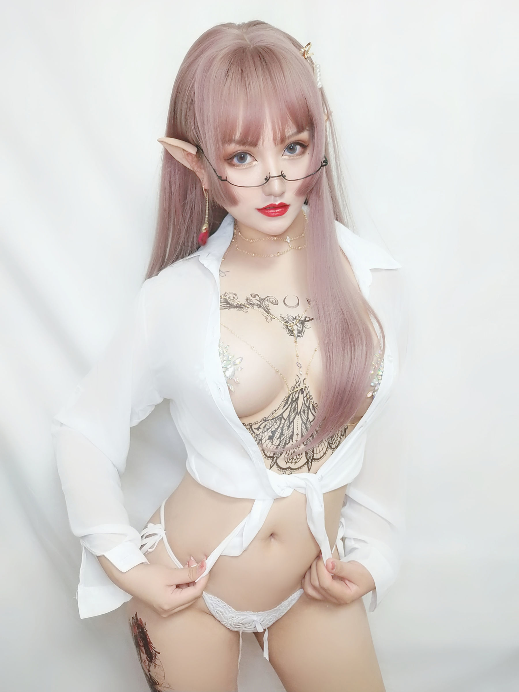 图片[12]-夏鸽鸽不想起床 纹身水钻[40P]-六色网