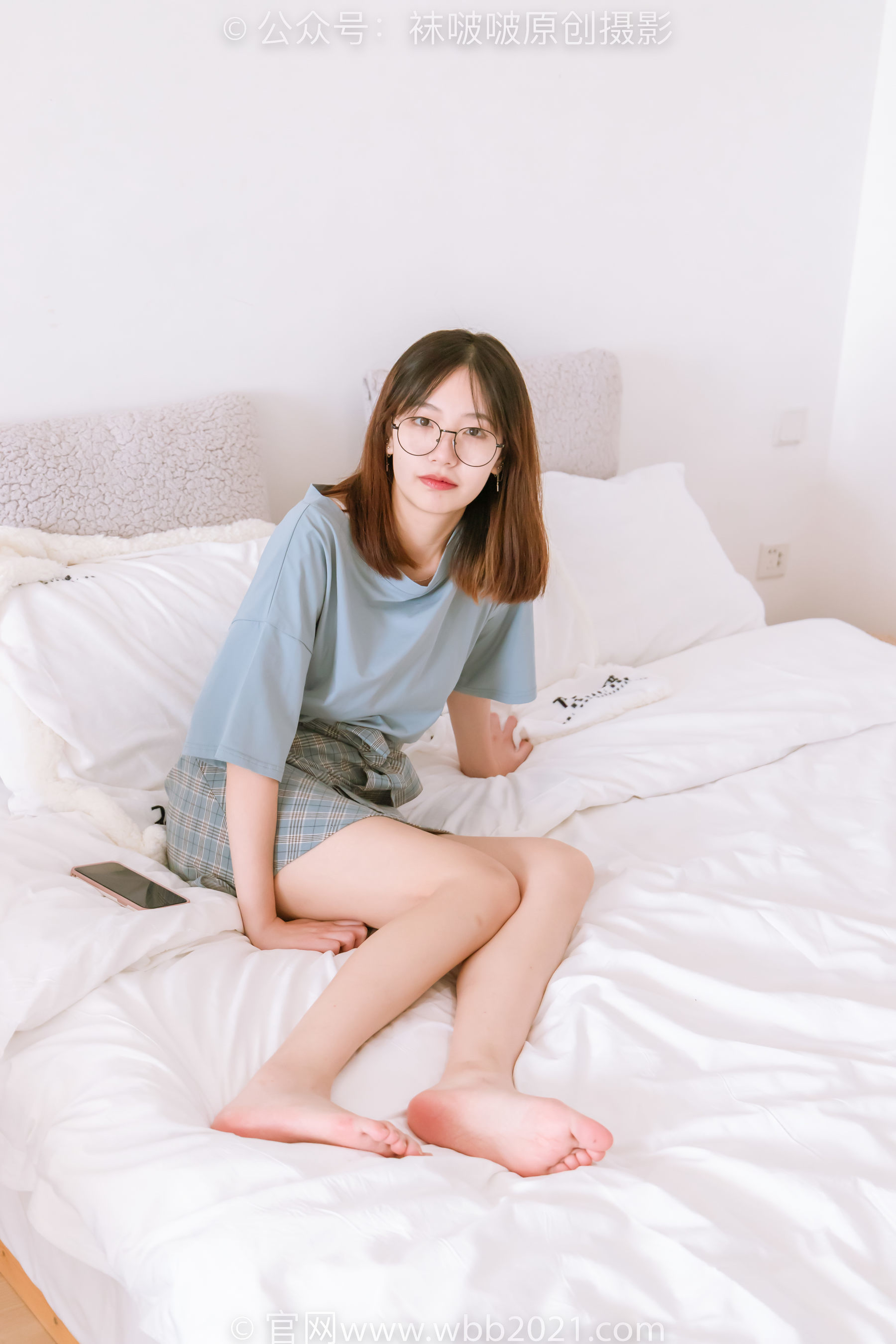 图片[17]-BoBoSocks袜啵啵 No.239 小甜豆-棉拖鞋、灰丝、裸足[140P]-六色网