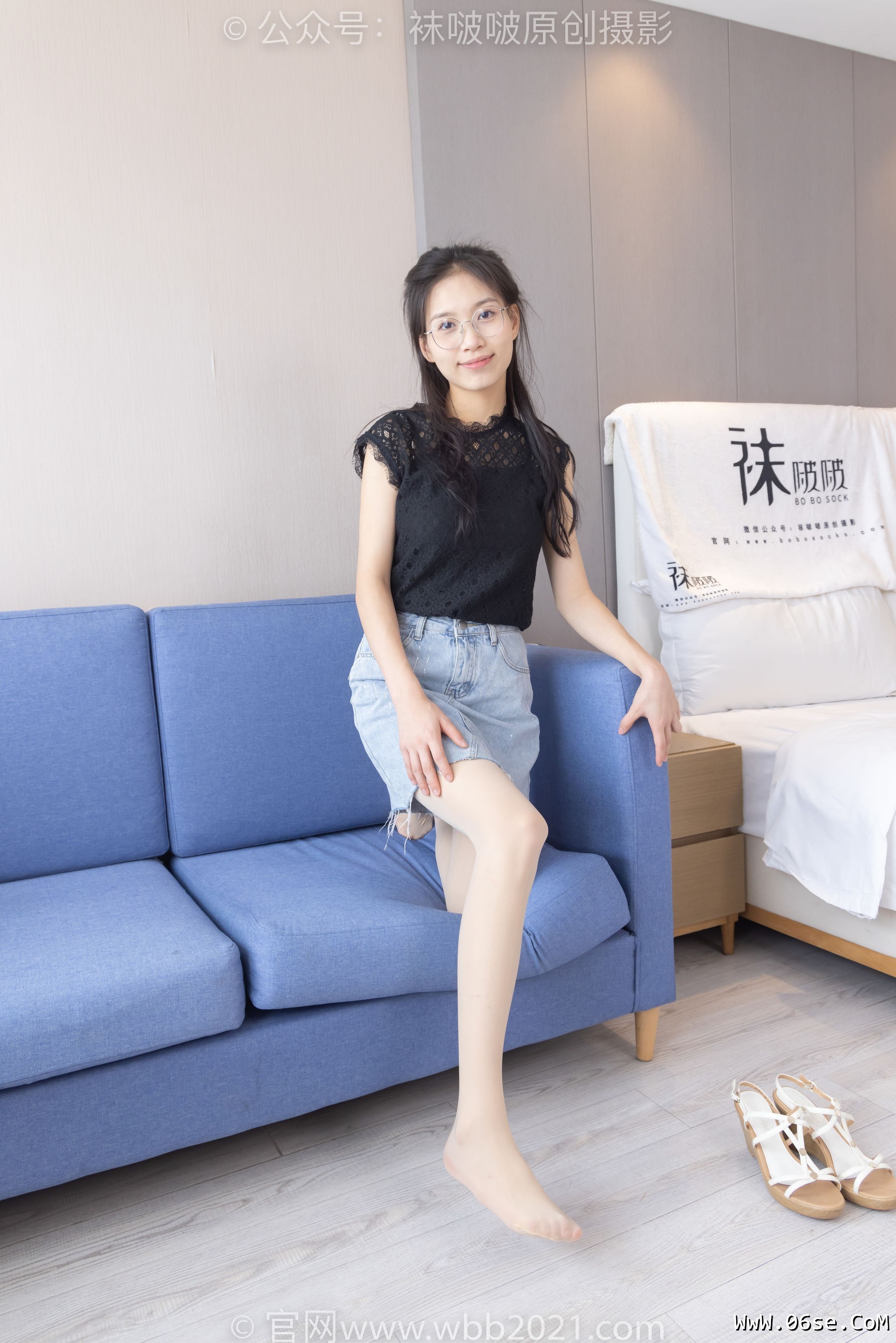 图片[113]-BoBoSocks袜啵啵 No.380 芝士 -高跟凉鞋、平底鞋、肉丝、肉丝[150P]-六色网