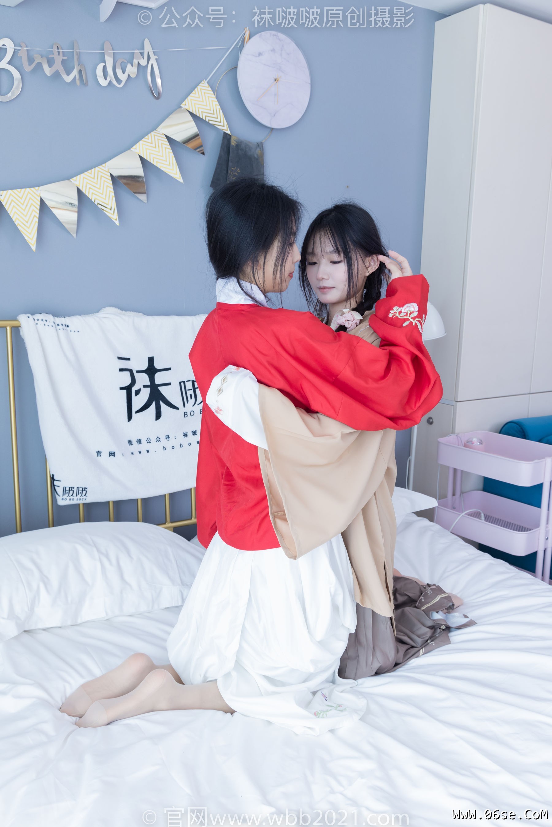 图片[65]-BoBoSocks袜啵啵 No.400 奶油&甜甜圈 -两双高跟鞋、白棉袜、肉丝[158P]-六色网