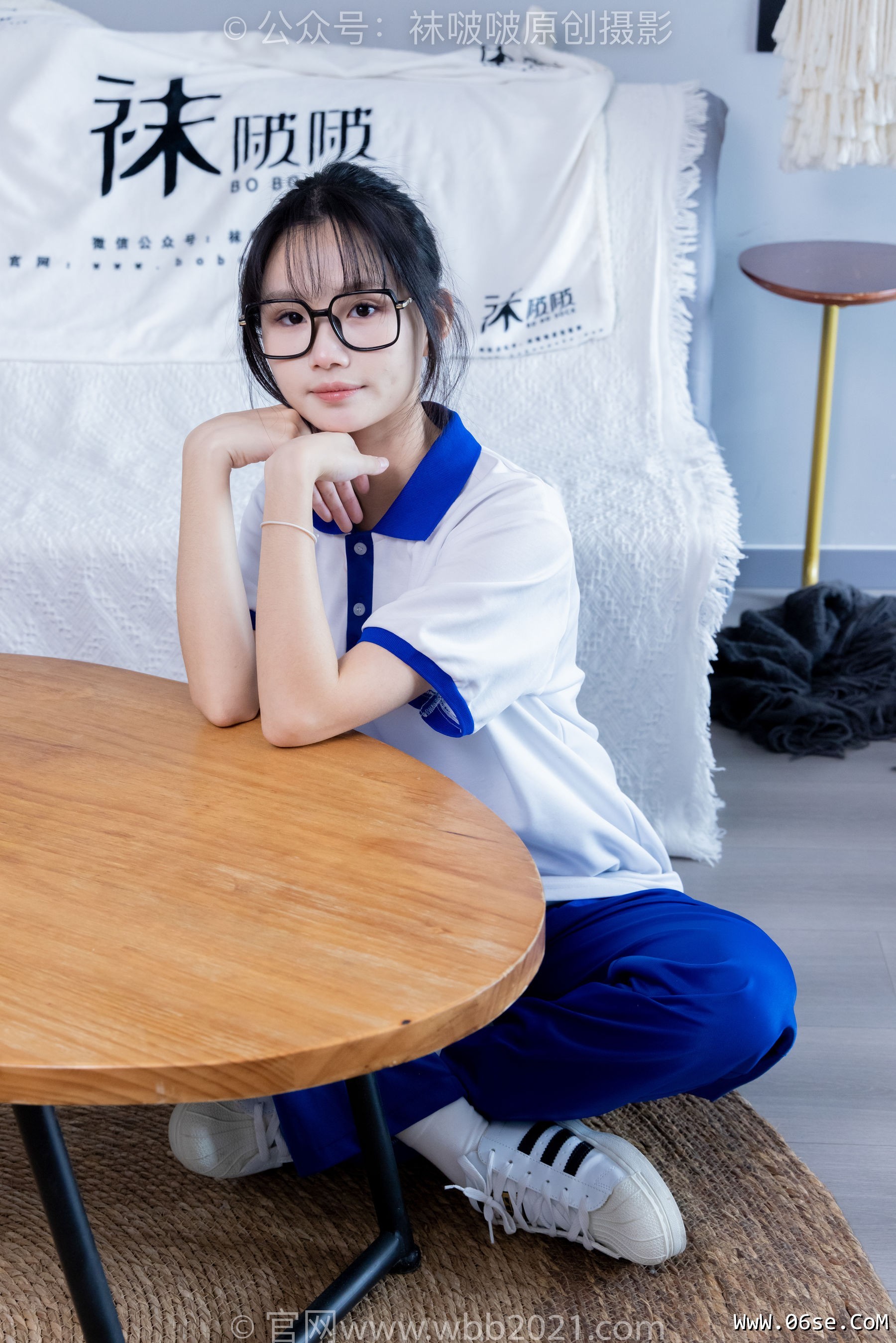 图片[89]-BoBoSocks袜啵啵 No.351 甜甜圈 -板鞋、白棉袜、肉丝、校服裤里丝[150P]-六色网