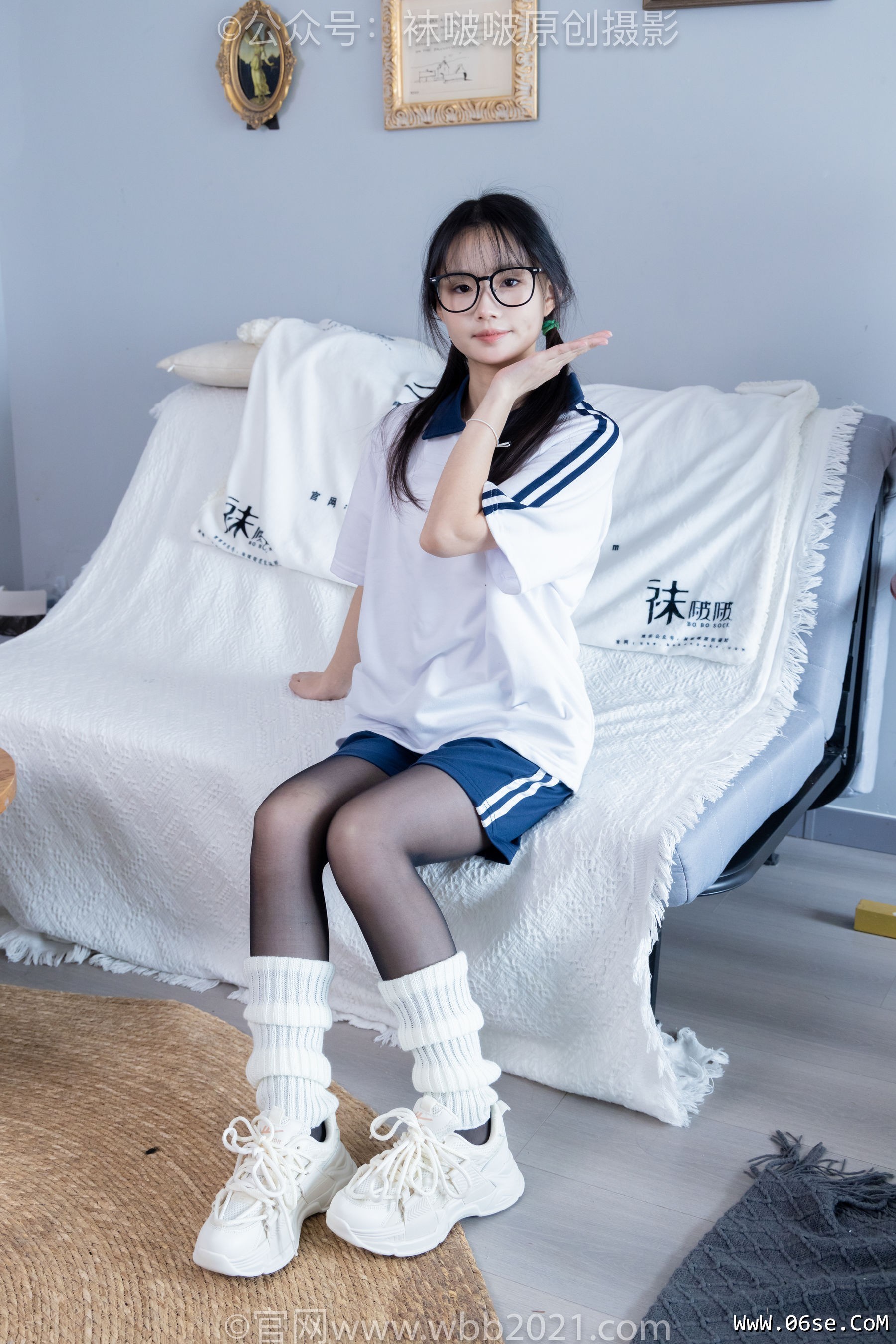 图片[35]-BoBoSocks袜啵啵 No.335 甜甜圈 -校服、运动鞋、薄黑丝、袜套[154P]-六色网