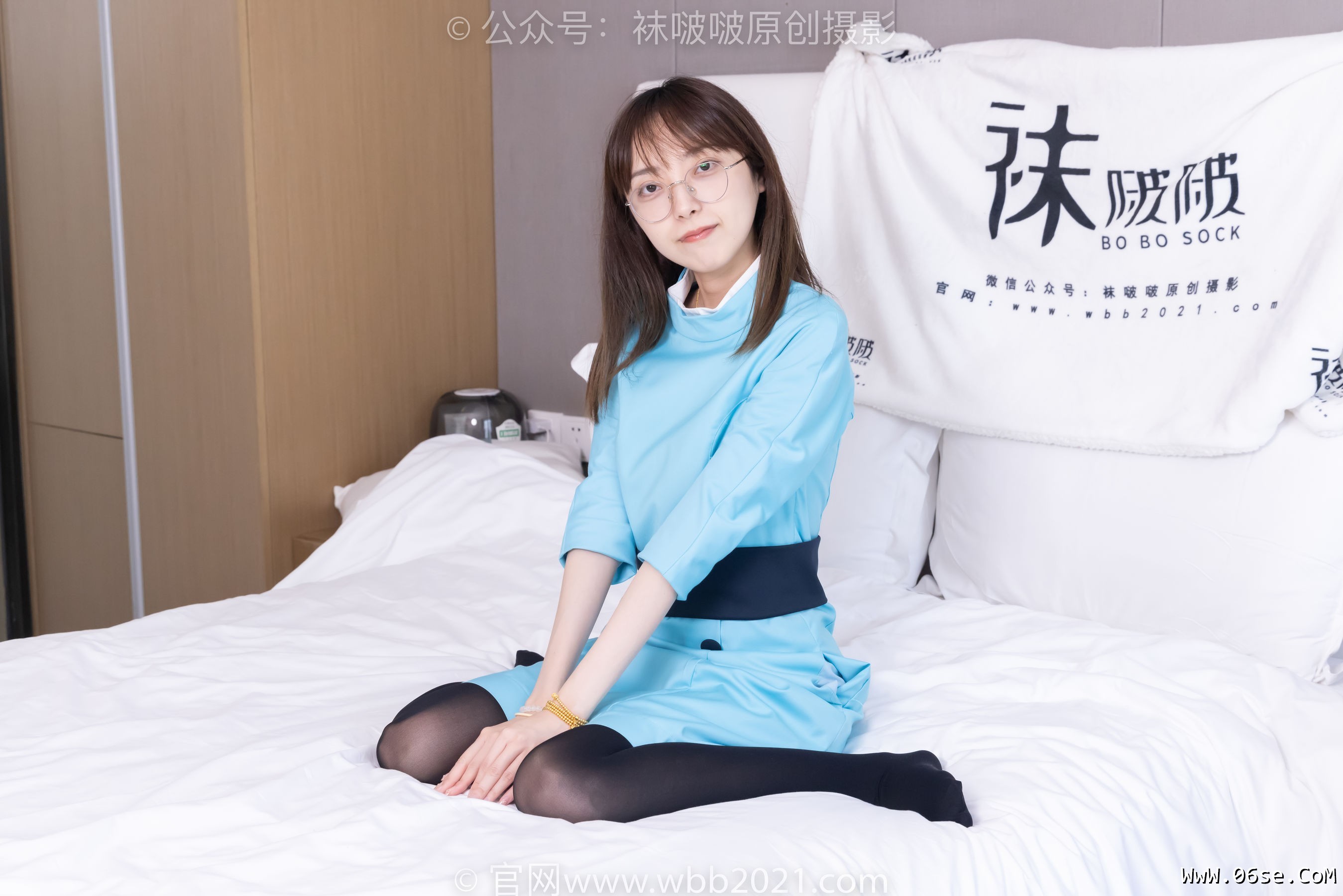 图片[171]-BoBoSocks袜啵啵 No.440 稚予 -高跟鞋、厚黑丝、空姐制服[200P]-六色网