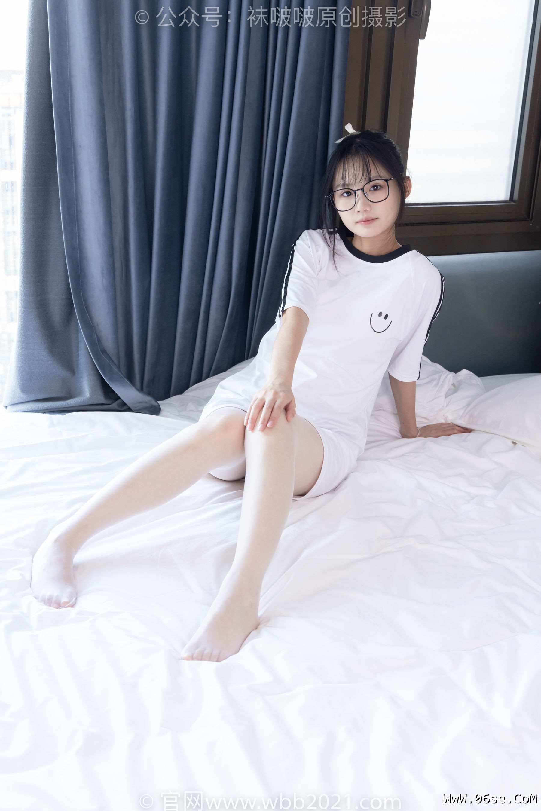 图片[47]-BoBoSocks袜啵啵 No.376 甜甜圈 -运动鞋、堆堆袜套、白丝[150P]-六色网